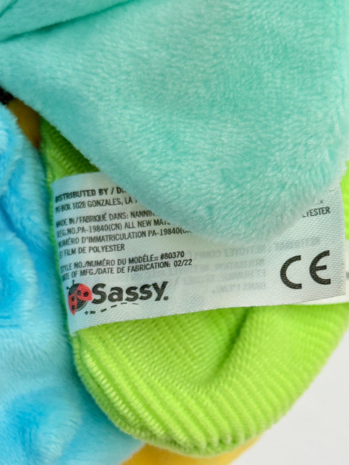 Sassy Crinkle Sensory Ball Baby Toy