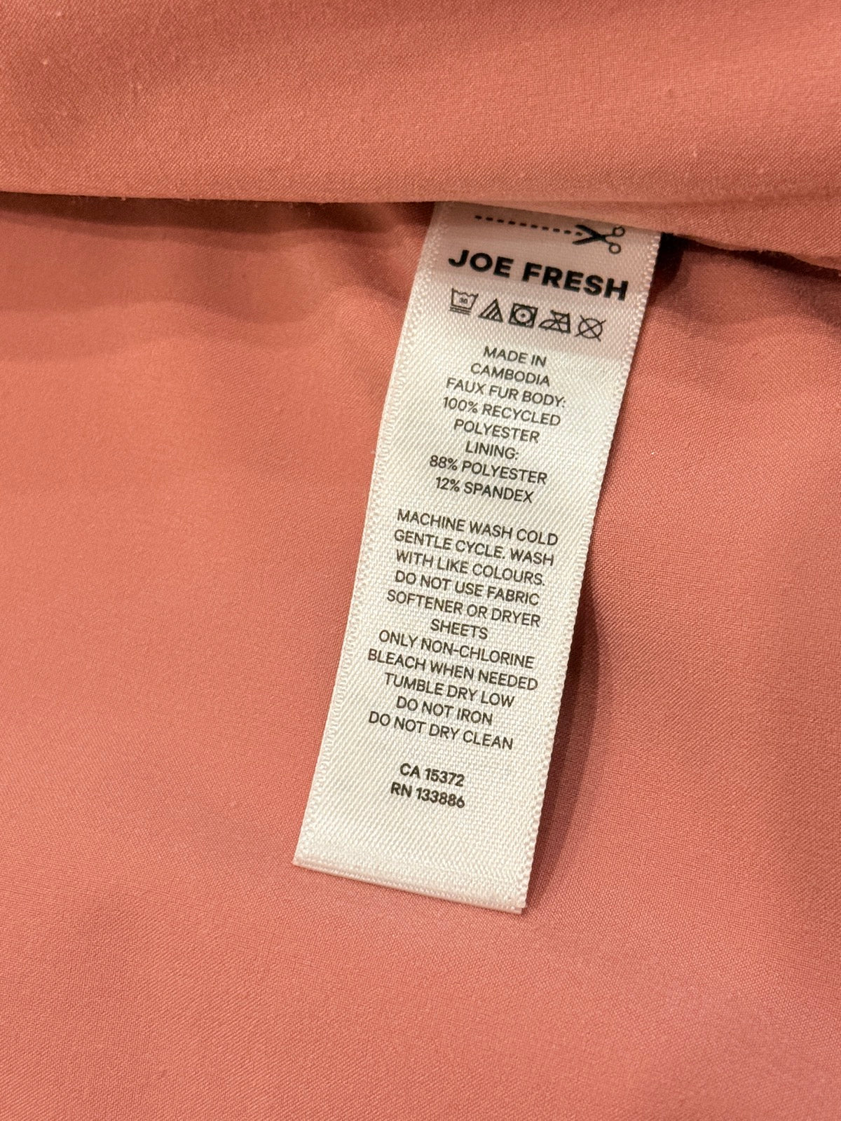Joe Fresh Jillian Harris Sherpa Jacket 4T