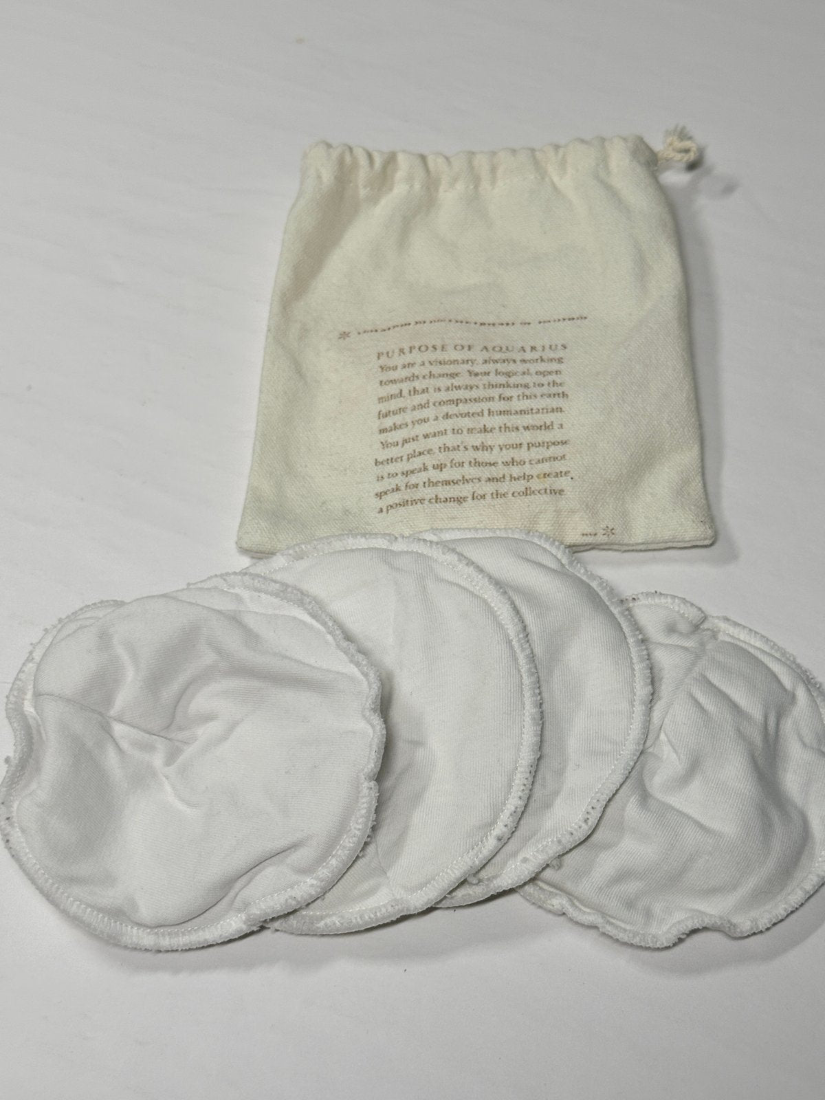 Maternity Reusable Cotton Nursing Pads Set with Pouch
