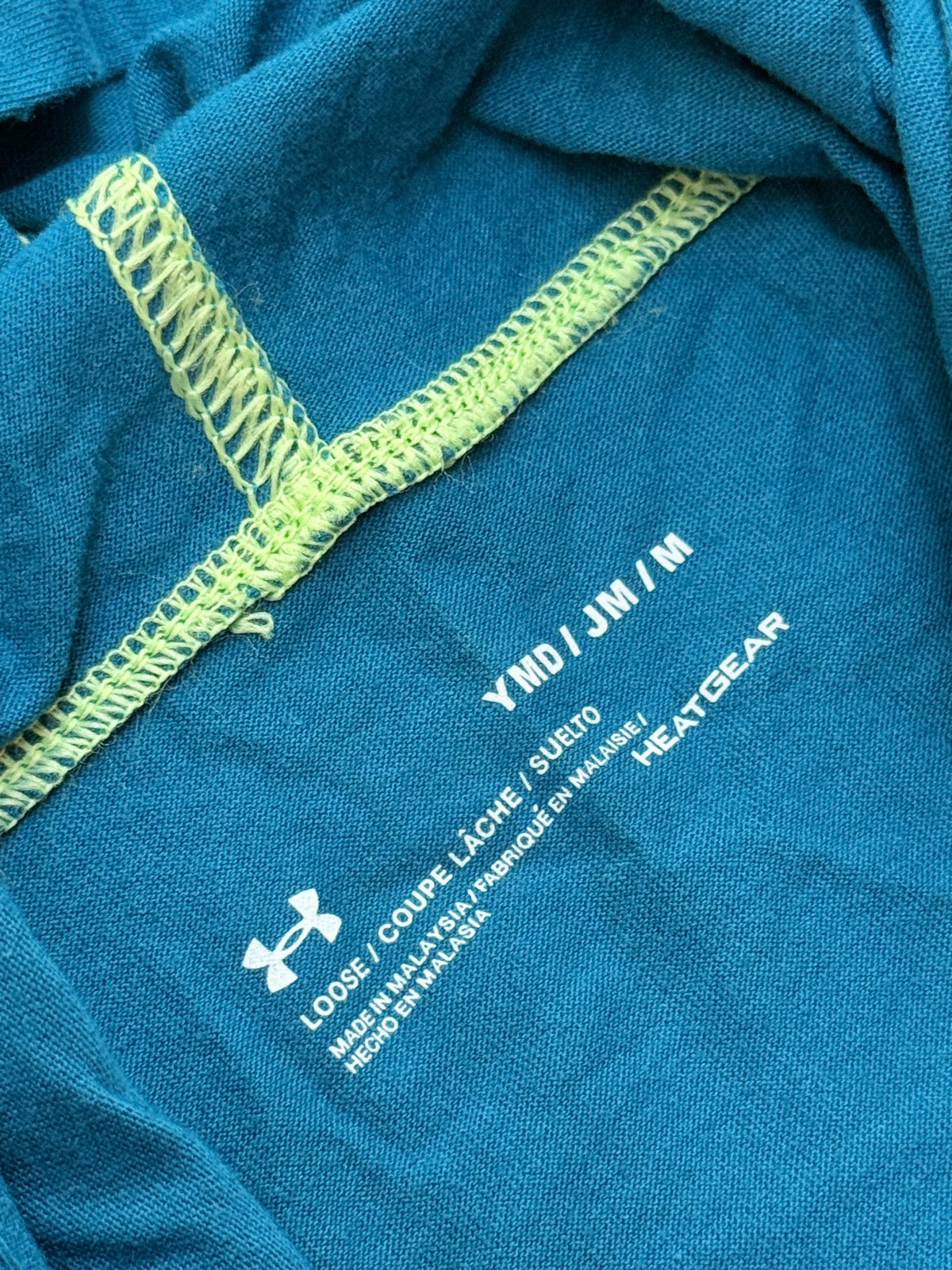 Under Armour HeatGear Teal Hoodie YMD