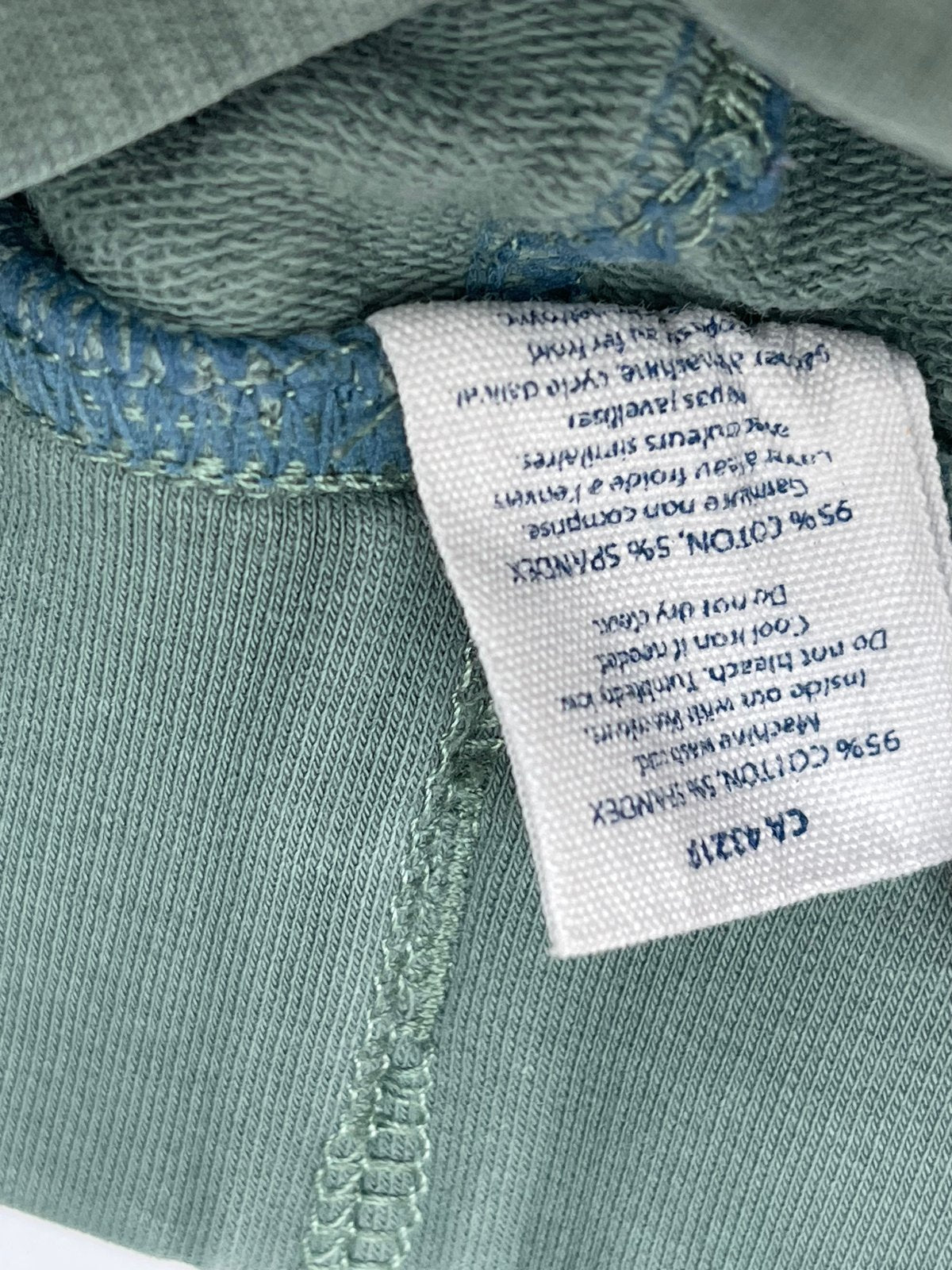 Peekaboo Beans Green Joggers Size 2