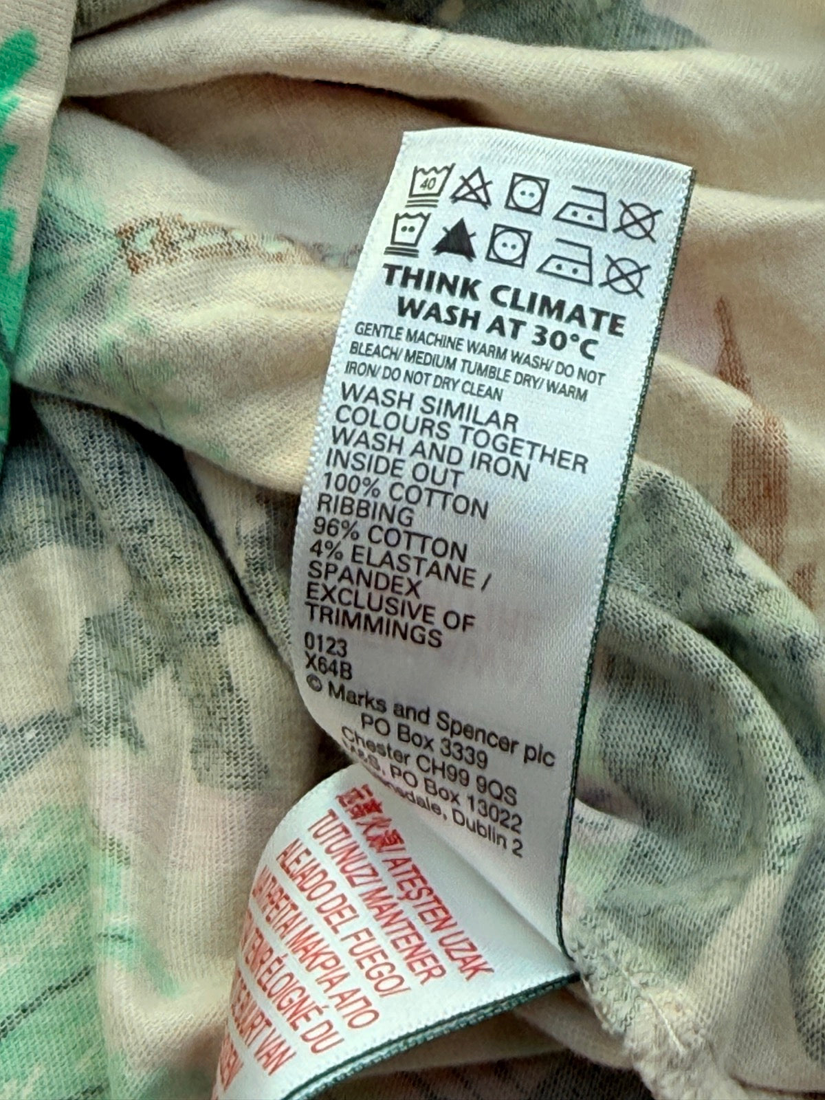 M&S Originals Dinosaur T-Shirt 2-3Y