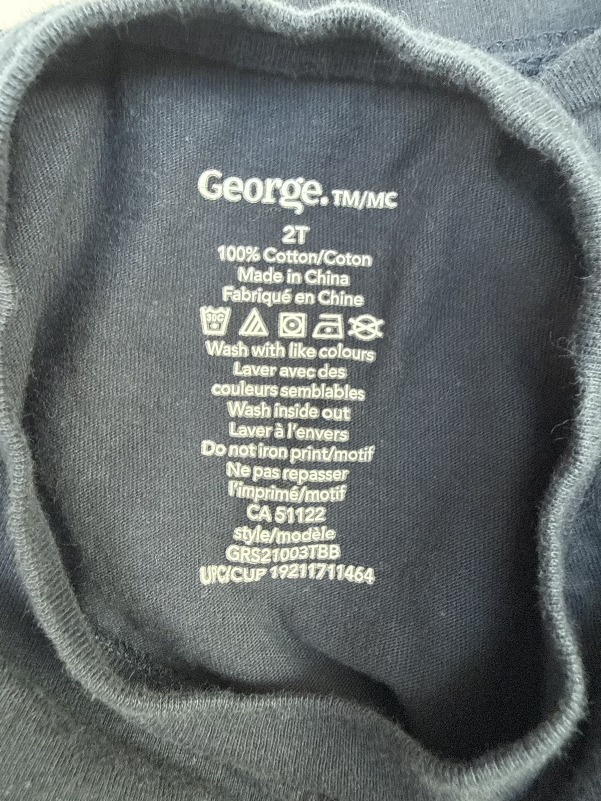 George Birthday Boy T-Shirt 2T