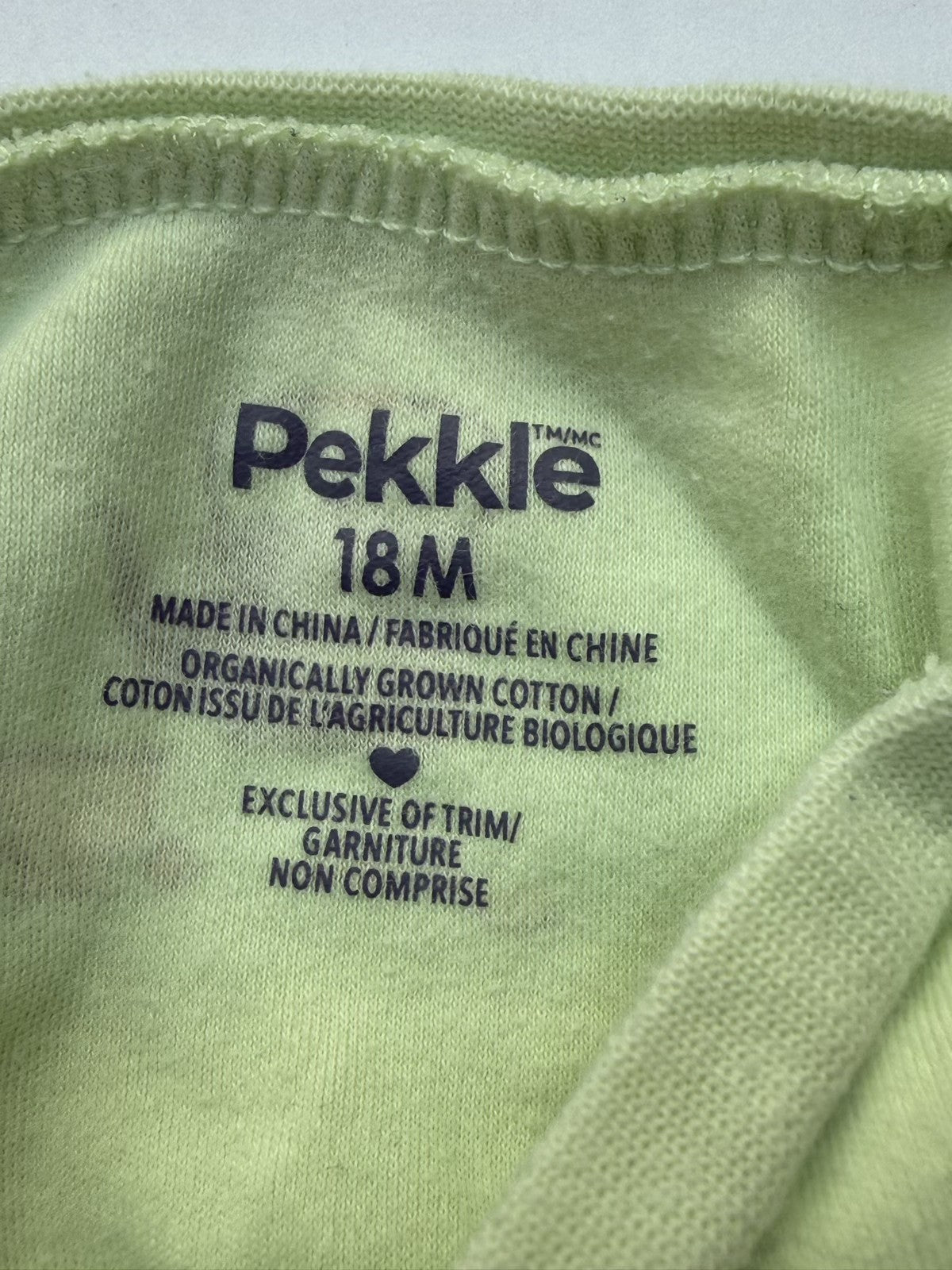 Pekkle Tea Party Footed Sleeper 18M