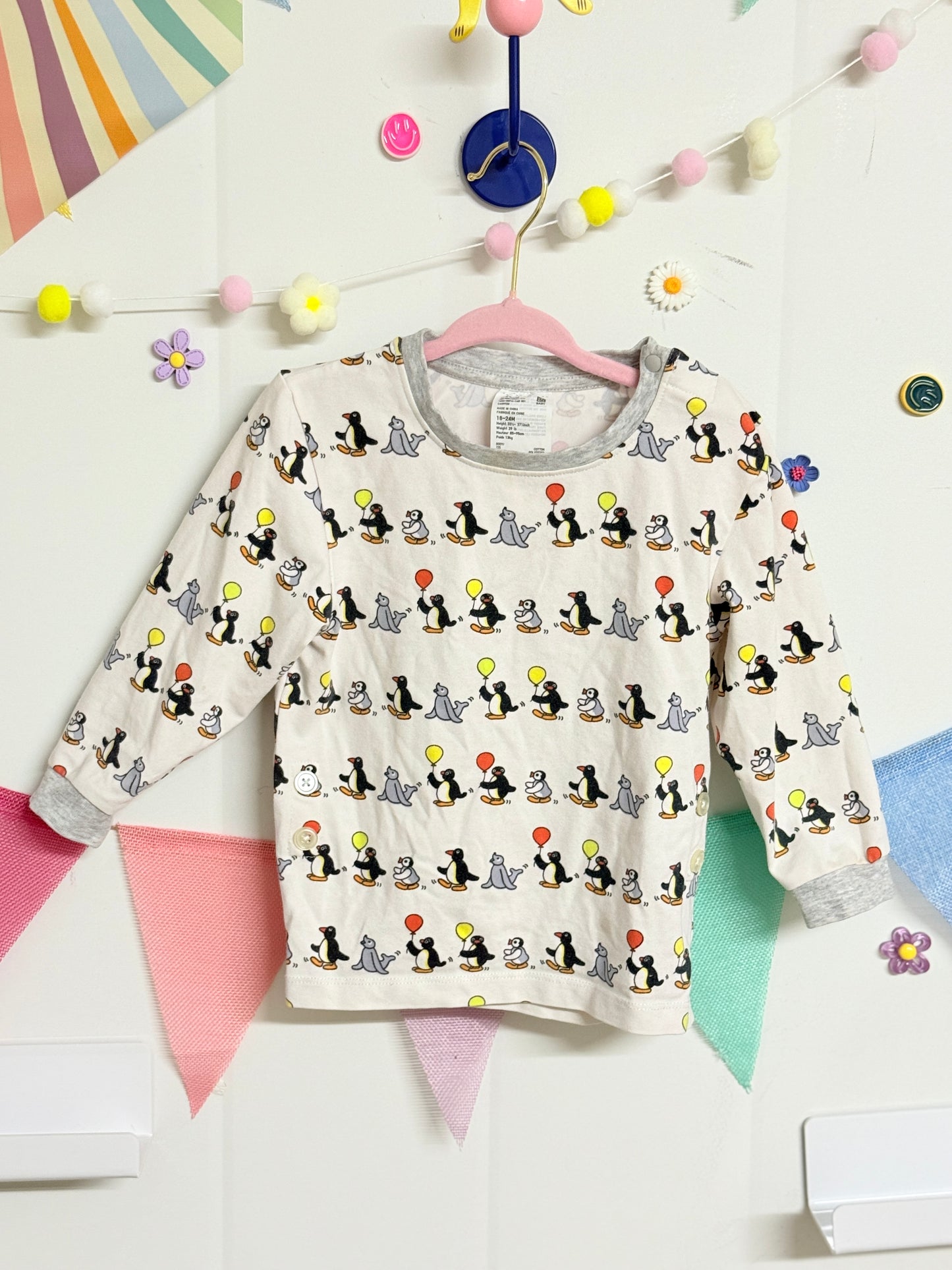 Pingu 18-24m Long sleeve