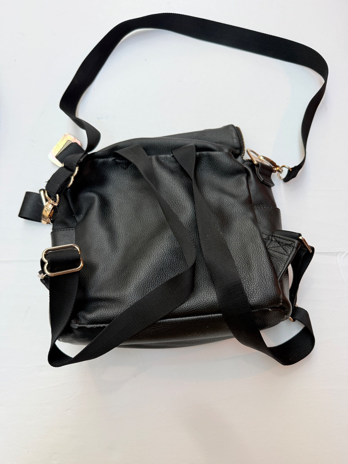 Mini - Fawn Design Black Diaper Bag Backpack