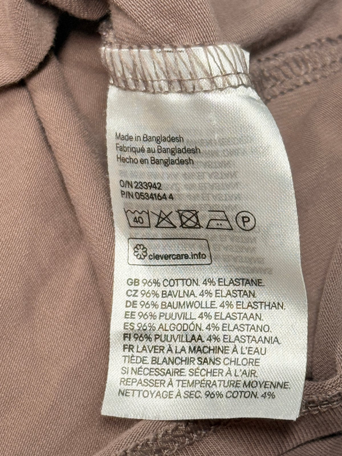 H&M Maternity Nursing Tank Taupe Size L