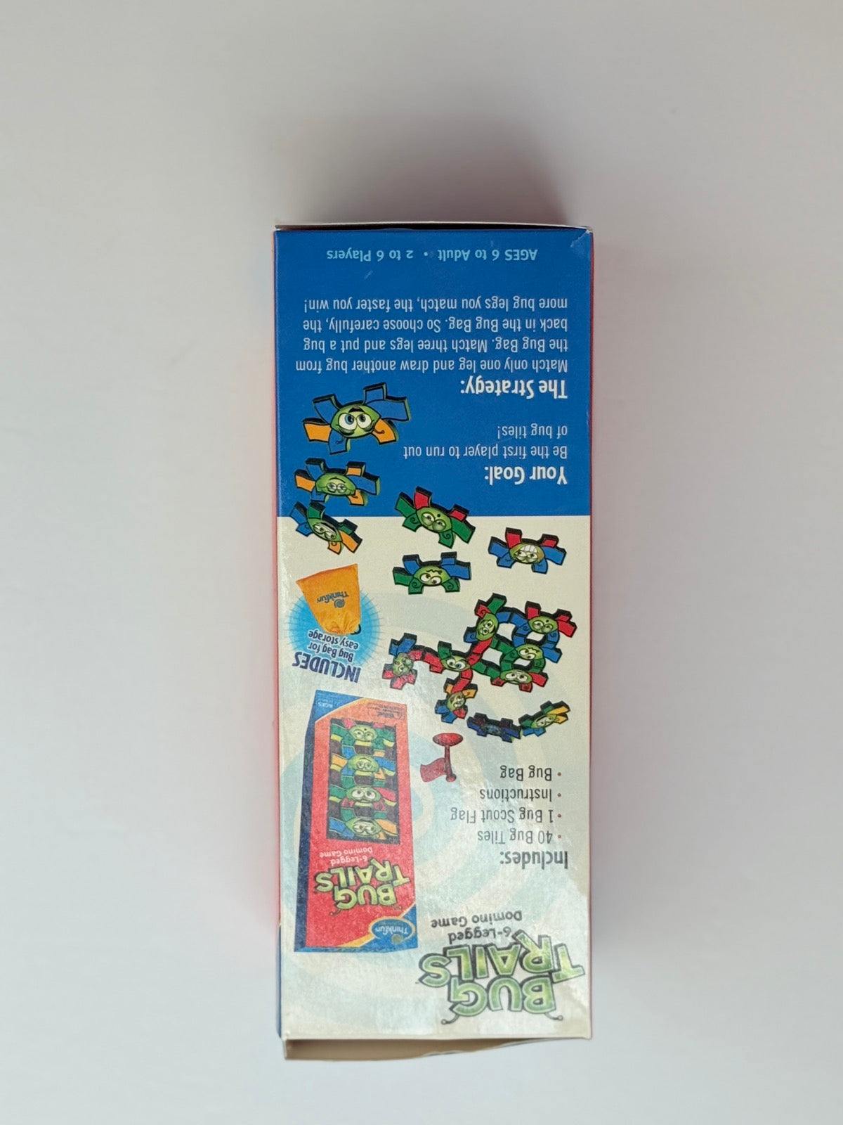 ThinkFun Bug Trails 6-Legged Domino Game