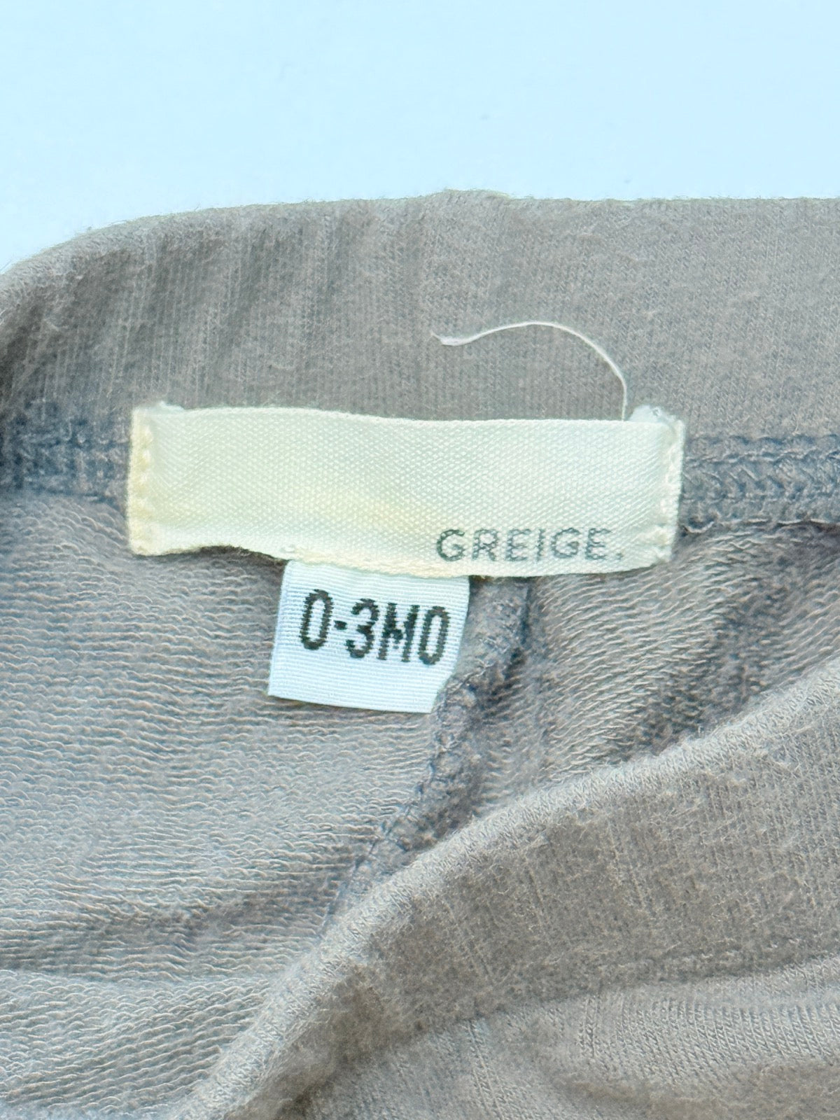 Greige Gray Harem Pants 0-3M