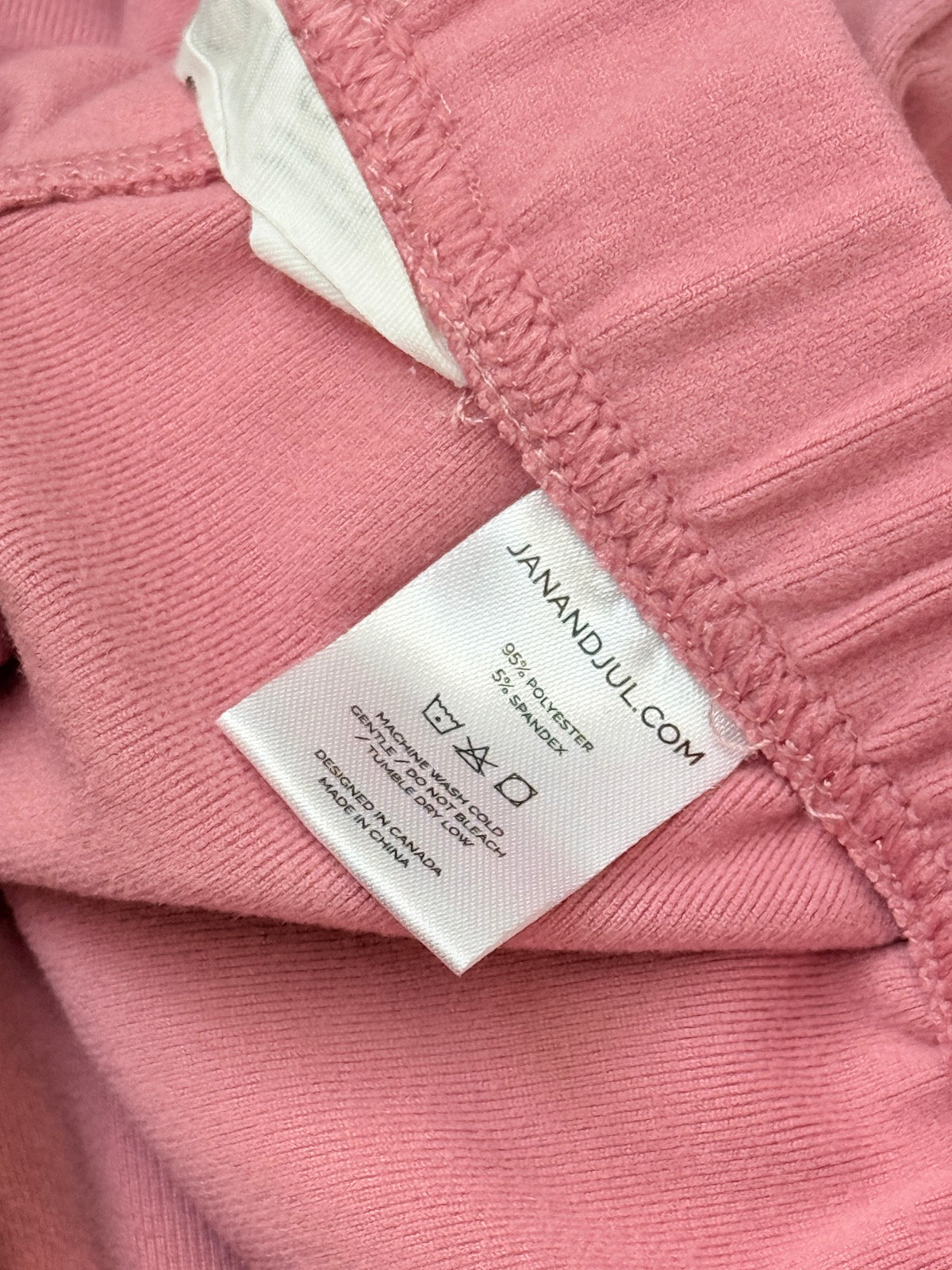 Jan & Jul Pink Long Sleeve Set 4T