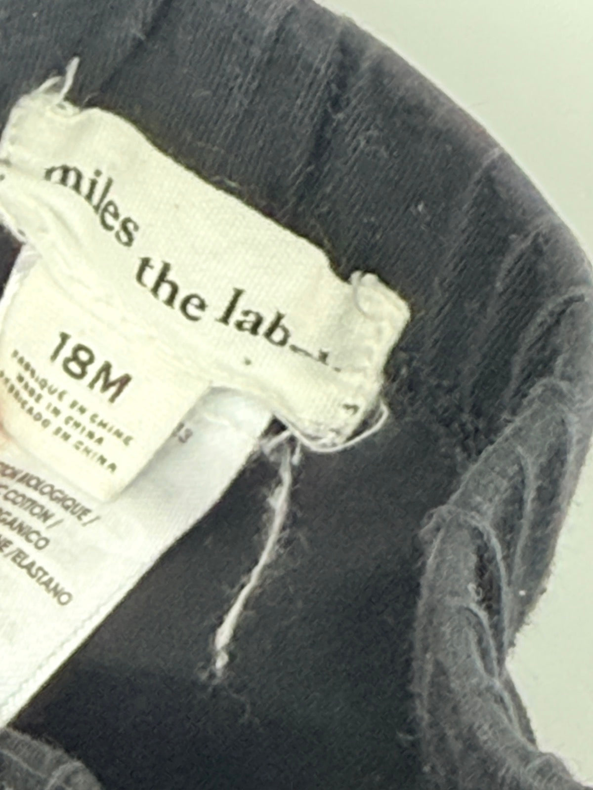 Miles the Label Black Leggings 18M
