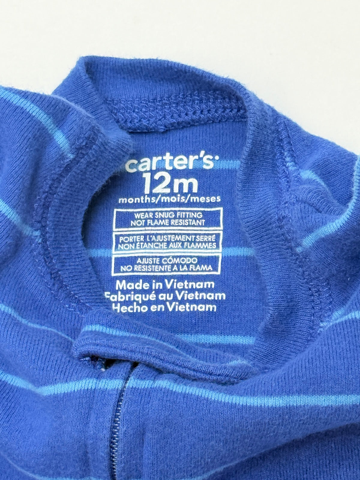 Carter's Excavator Footed Sleeper 12M