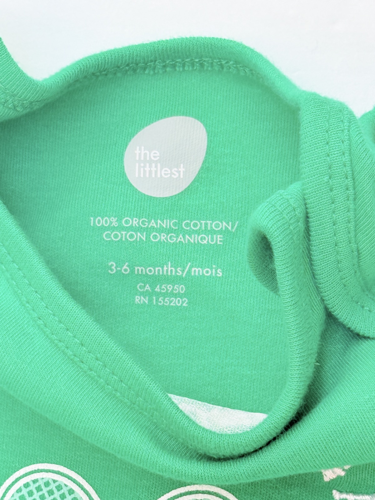 NWT - The Littlest Tennis Racket Bodysuit 3-6M