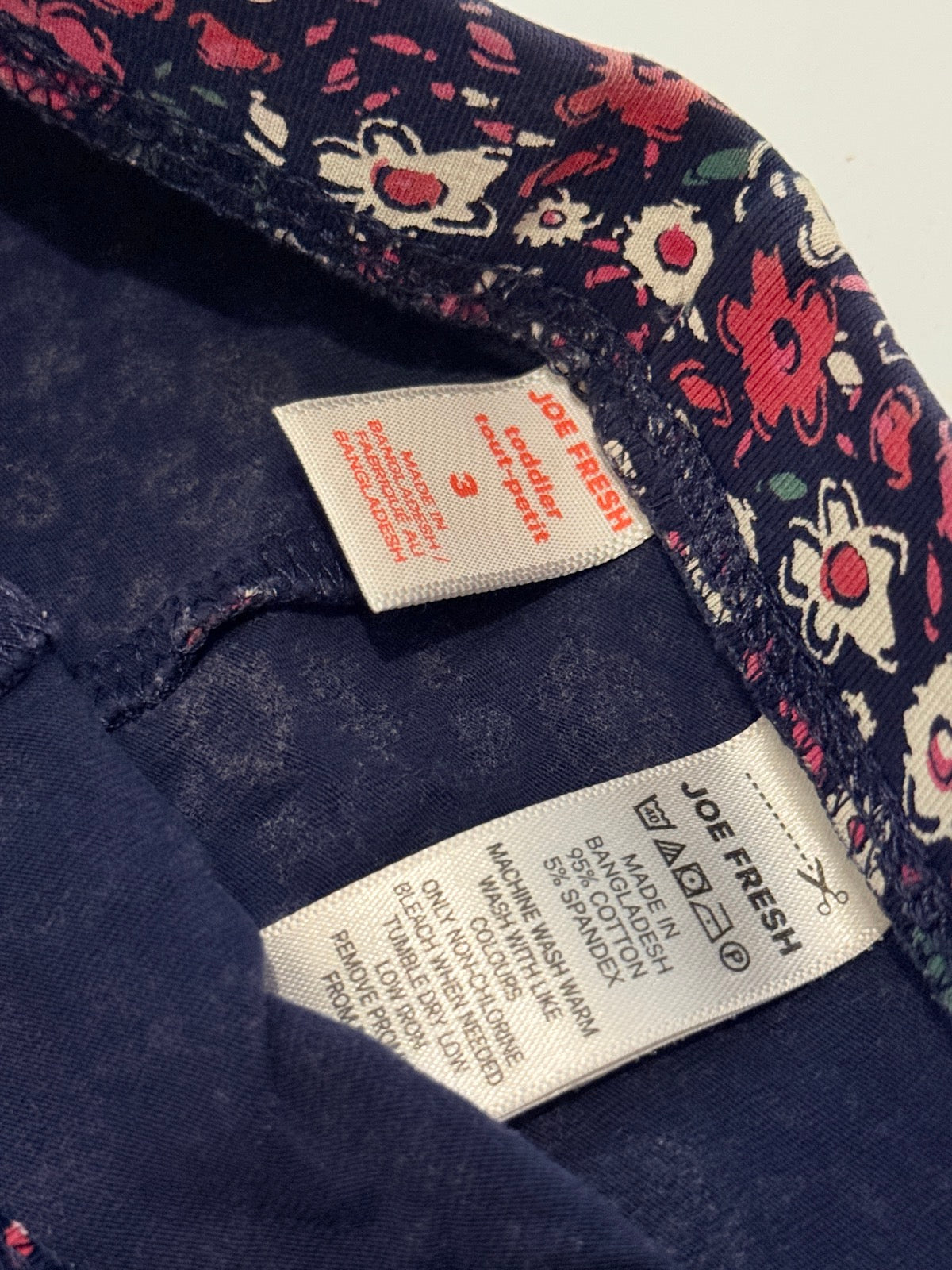Joe Fresh Floral Bike Shorts Toddler 2