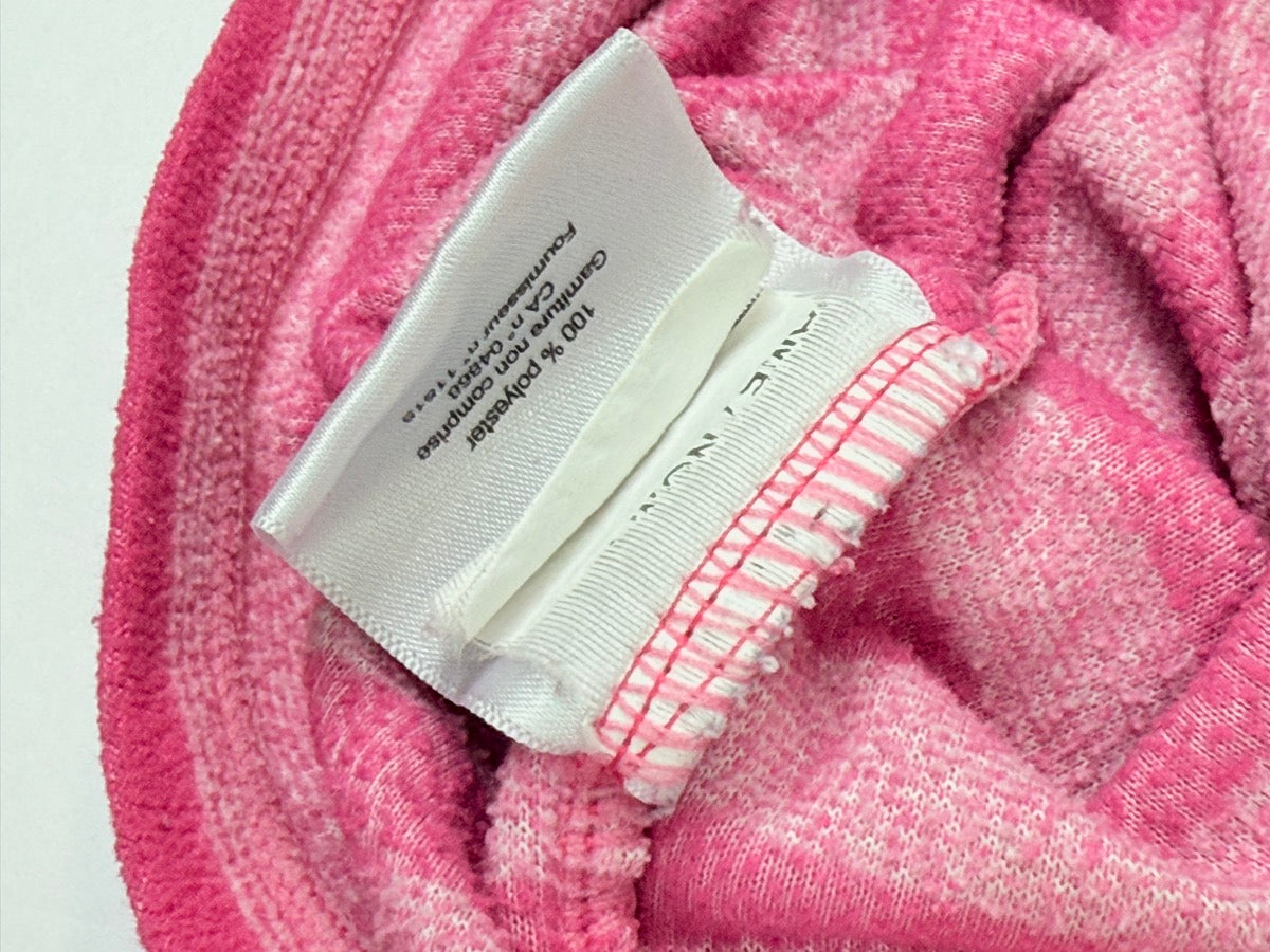 MEC Pink Striped Hooded Pullover 24M