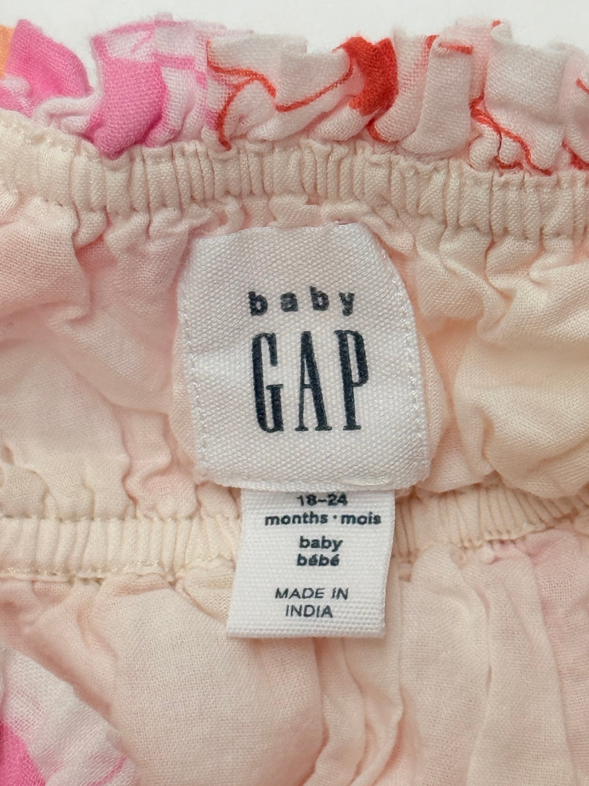 Baby Gap Floral Flutter Sleeve Dress 18-24M