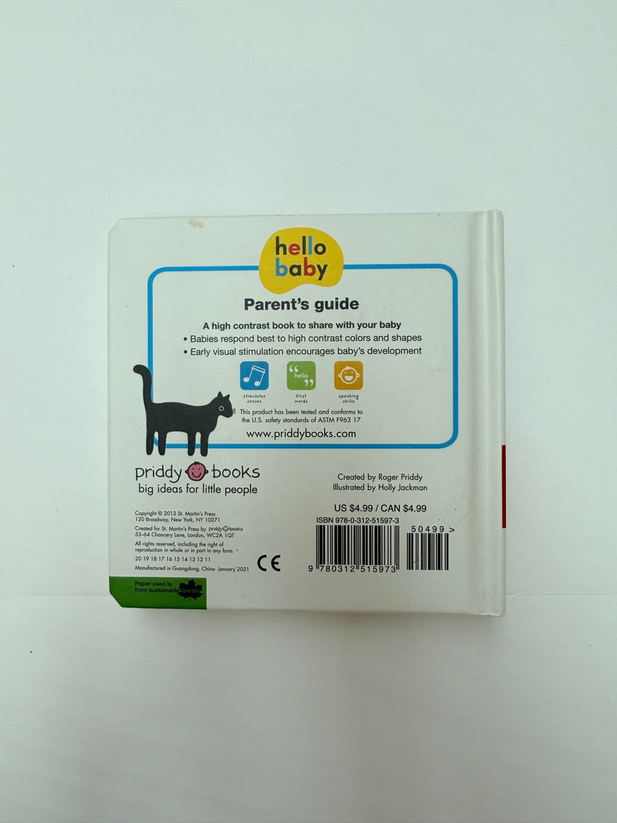 Hello Baby Animals High Contrast Board Book