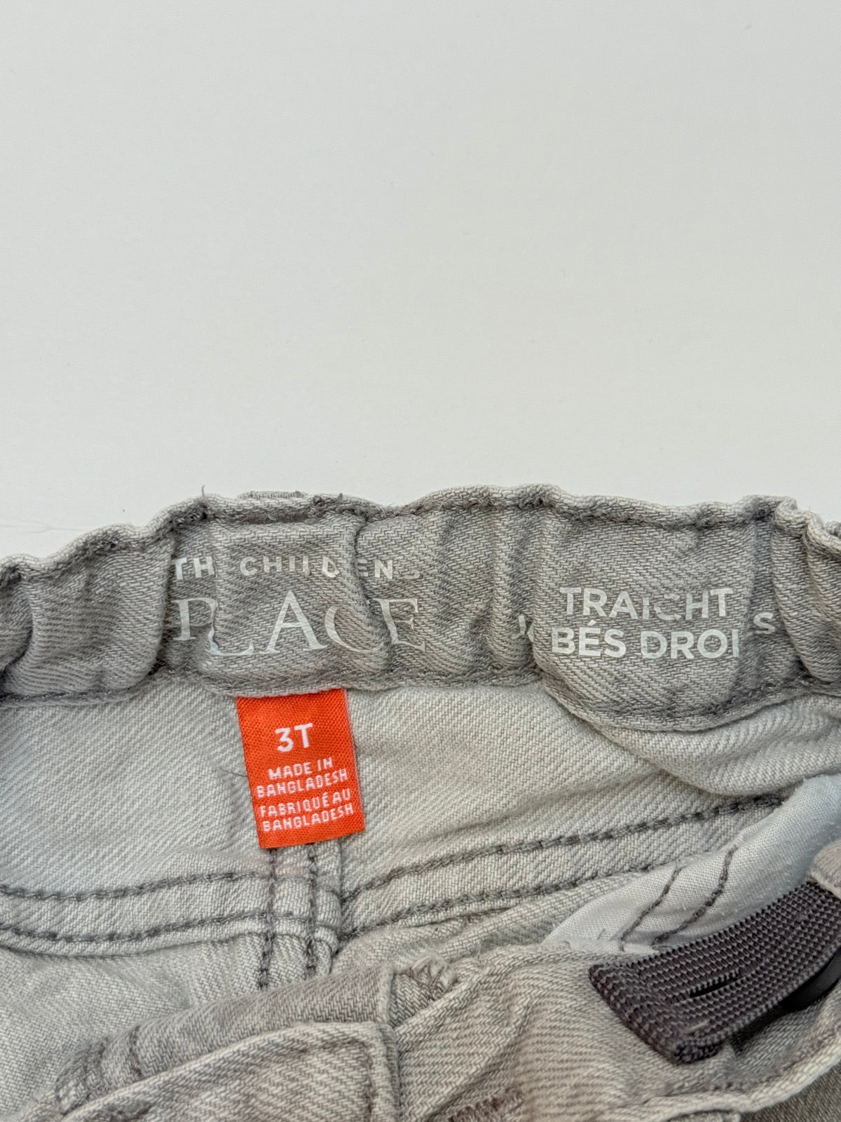 The Children's Place Gray Straight Jeans 3T