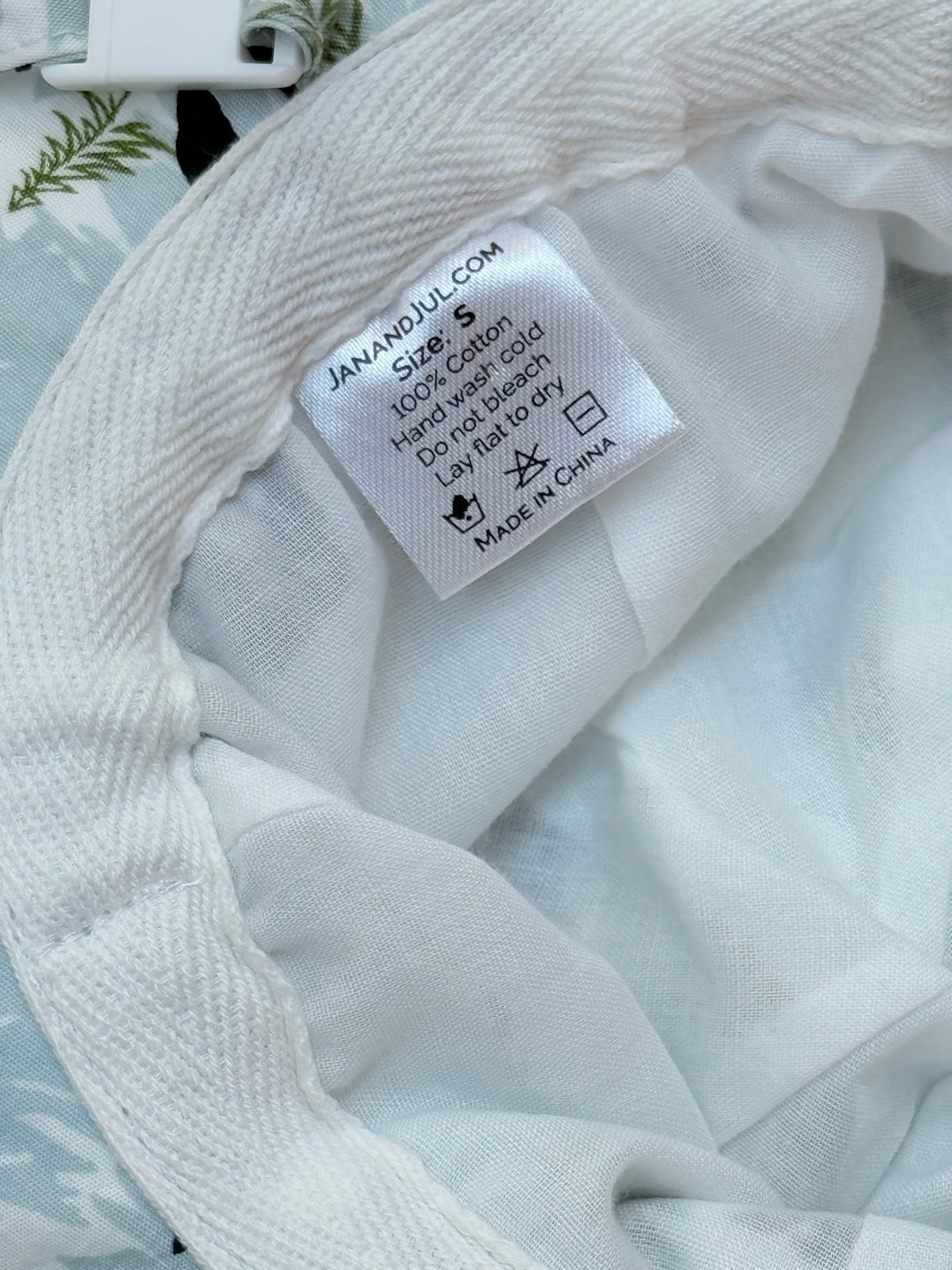 Jan & Jul Bear Print Sun Hat Size S