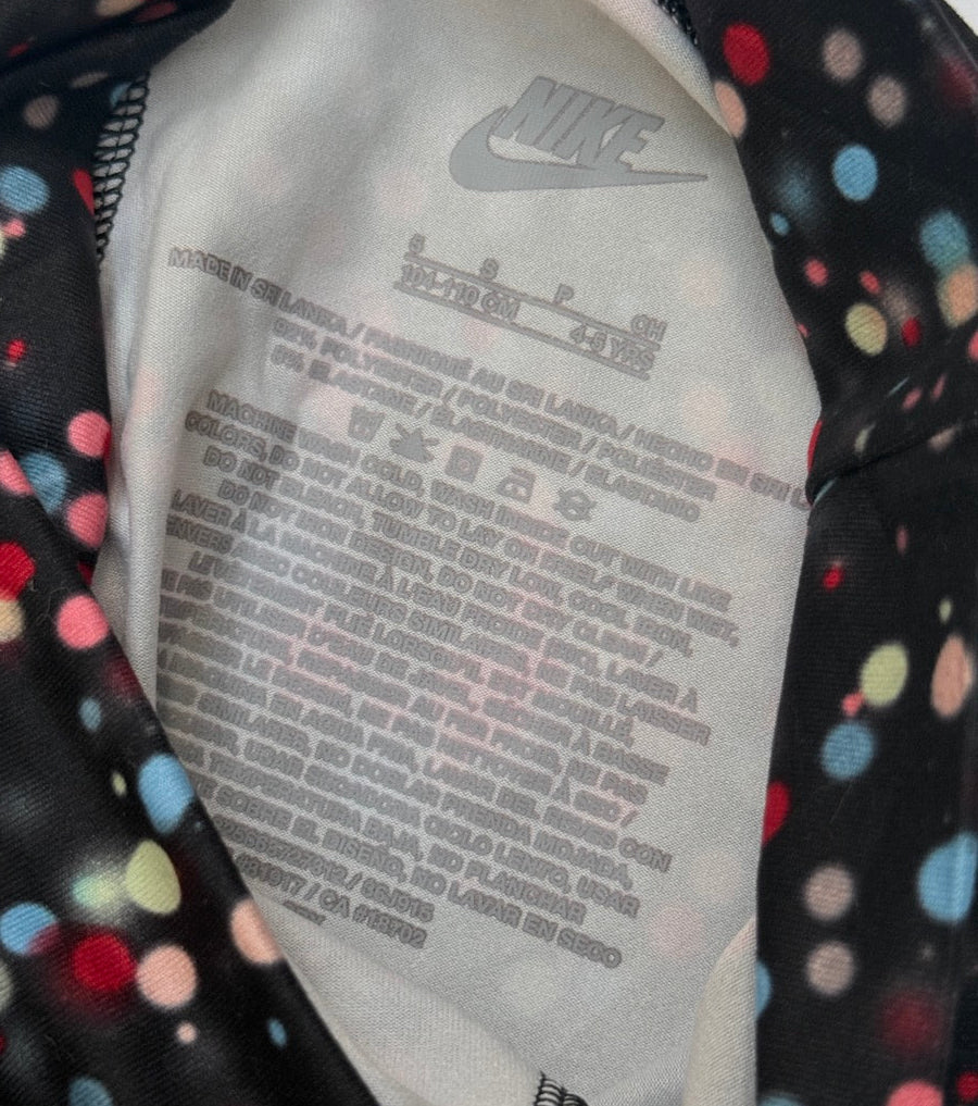 Nike Confetti Print Leggings Size 4-5Y