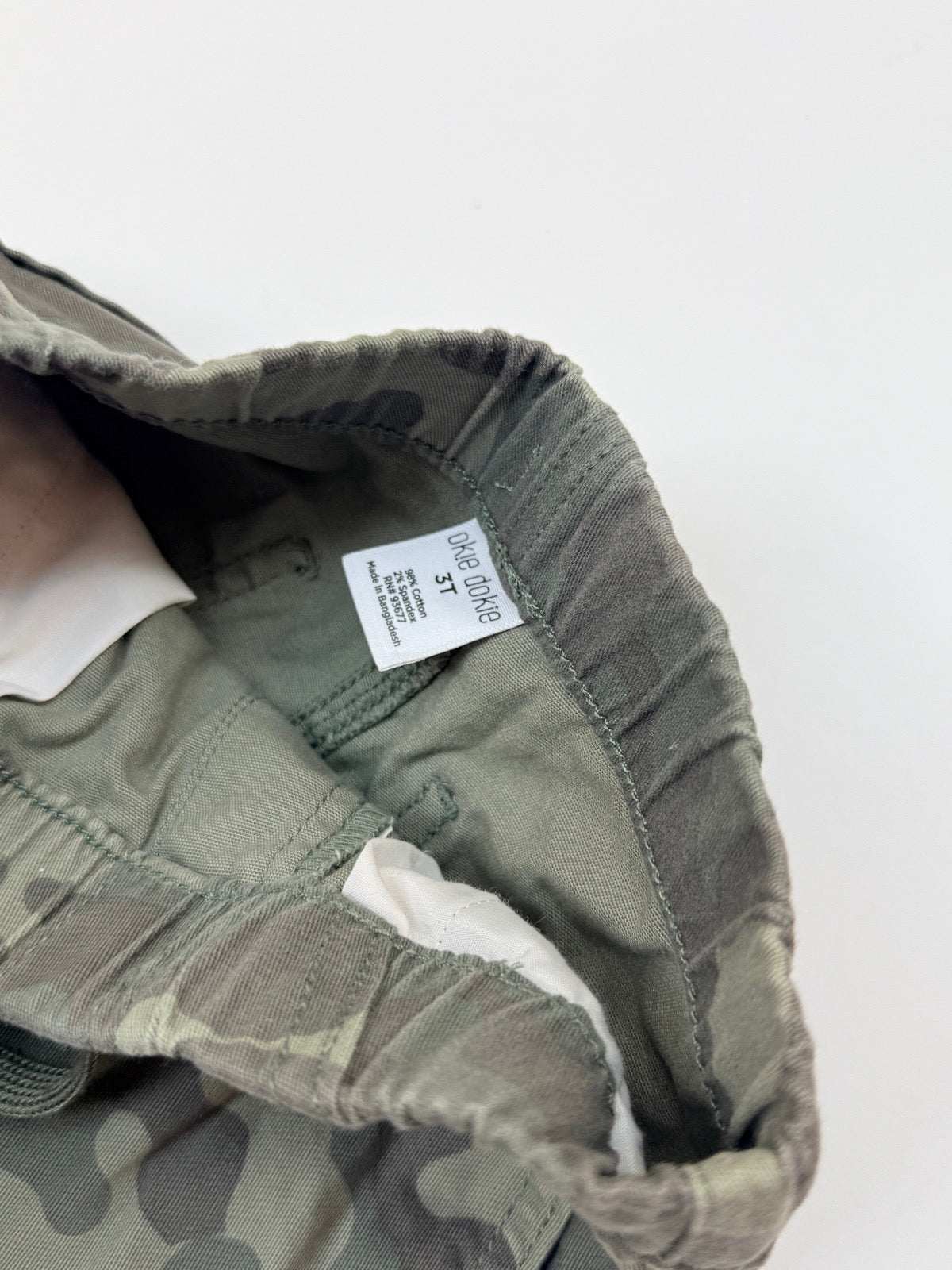 Okie Dokie Camo Pull-On Pants 3T