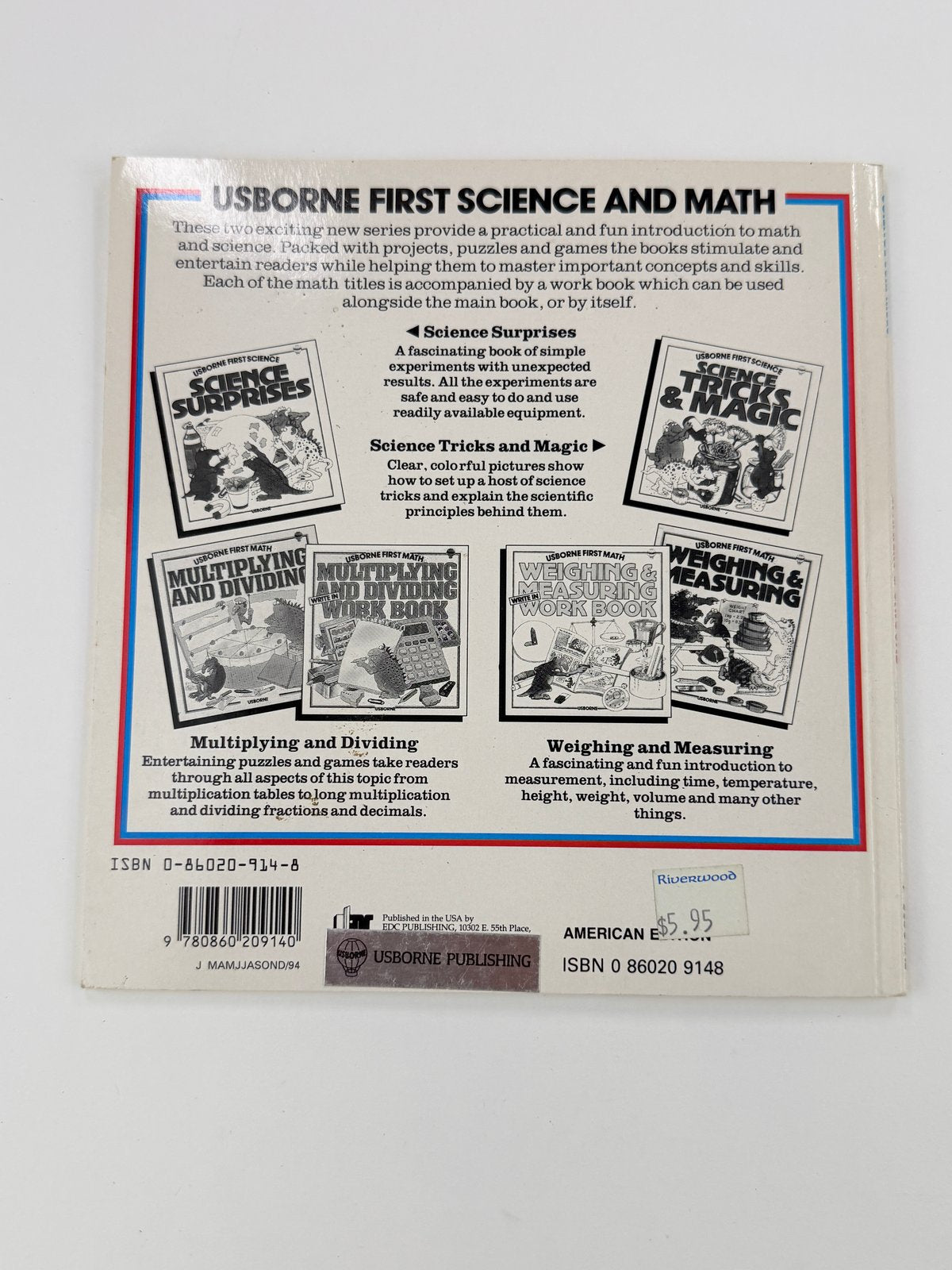 Usborne First Science: Science Surprises