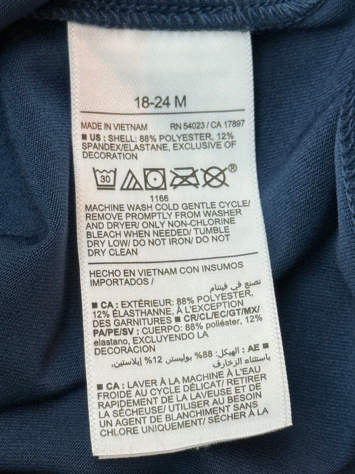 Old Navy Sun Rays Rash Guard 18-24M