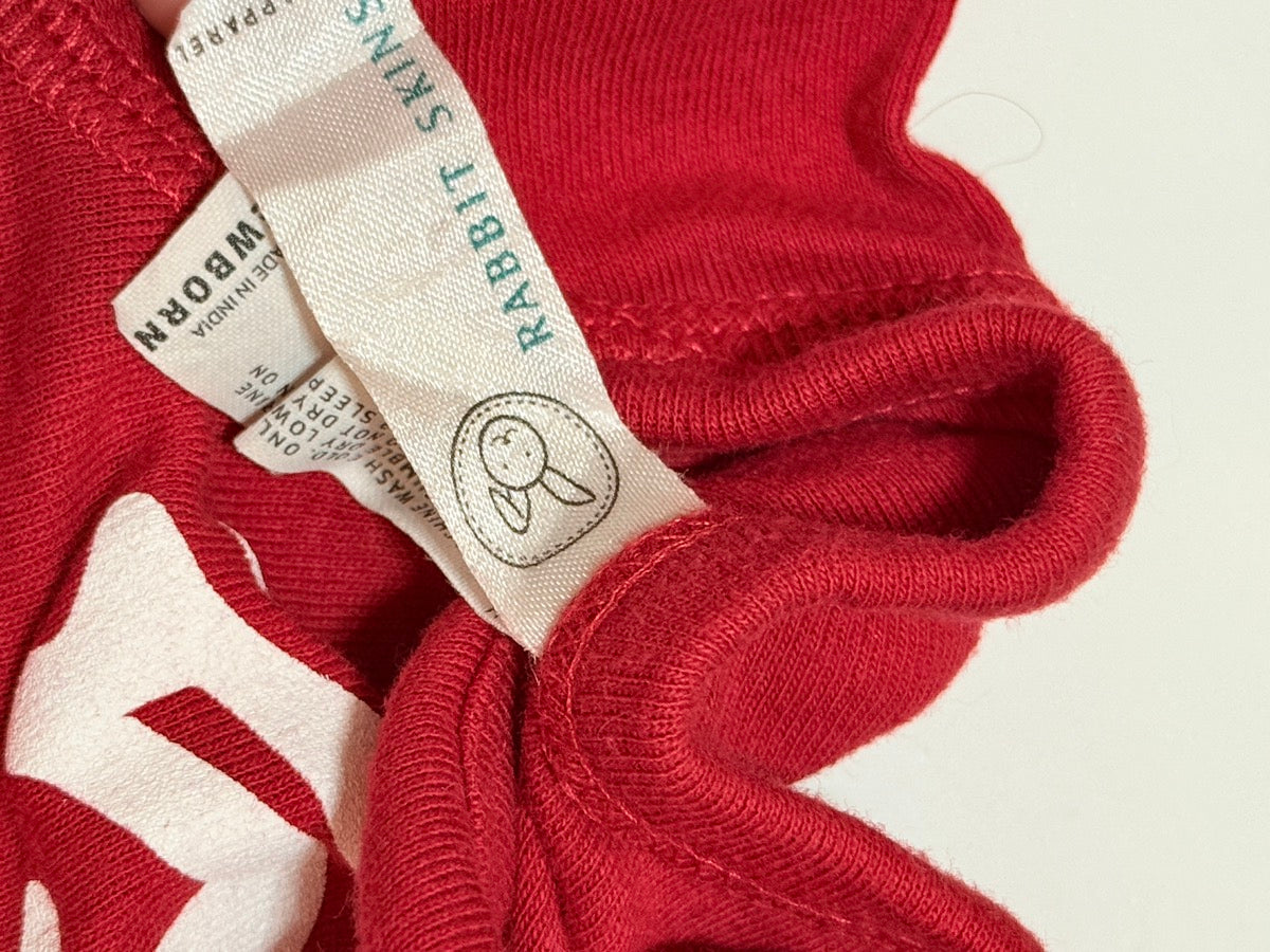 Rabbit Skins SDK Red Onesie Newborn