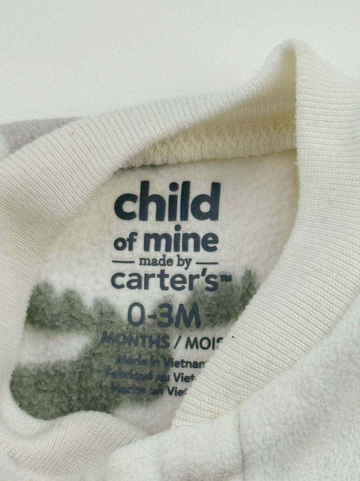 Child of Mine Fleece Sleeper 0-3M