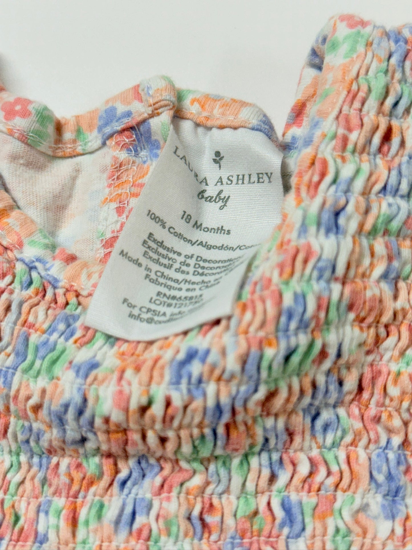 Laura Ashley - Dress 18m with Bloomers