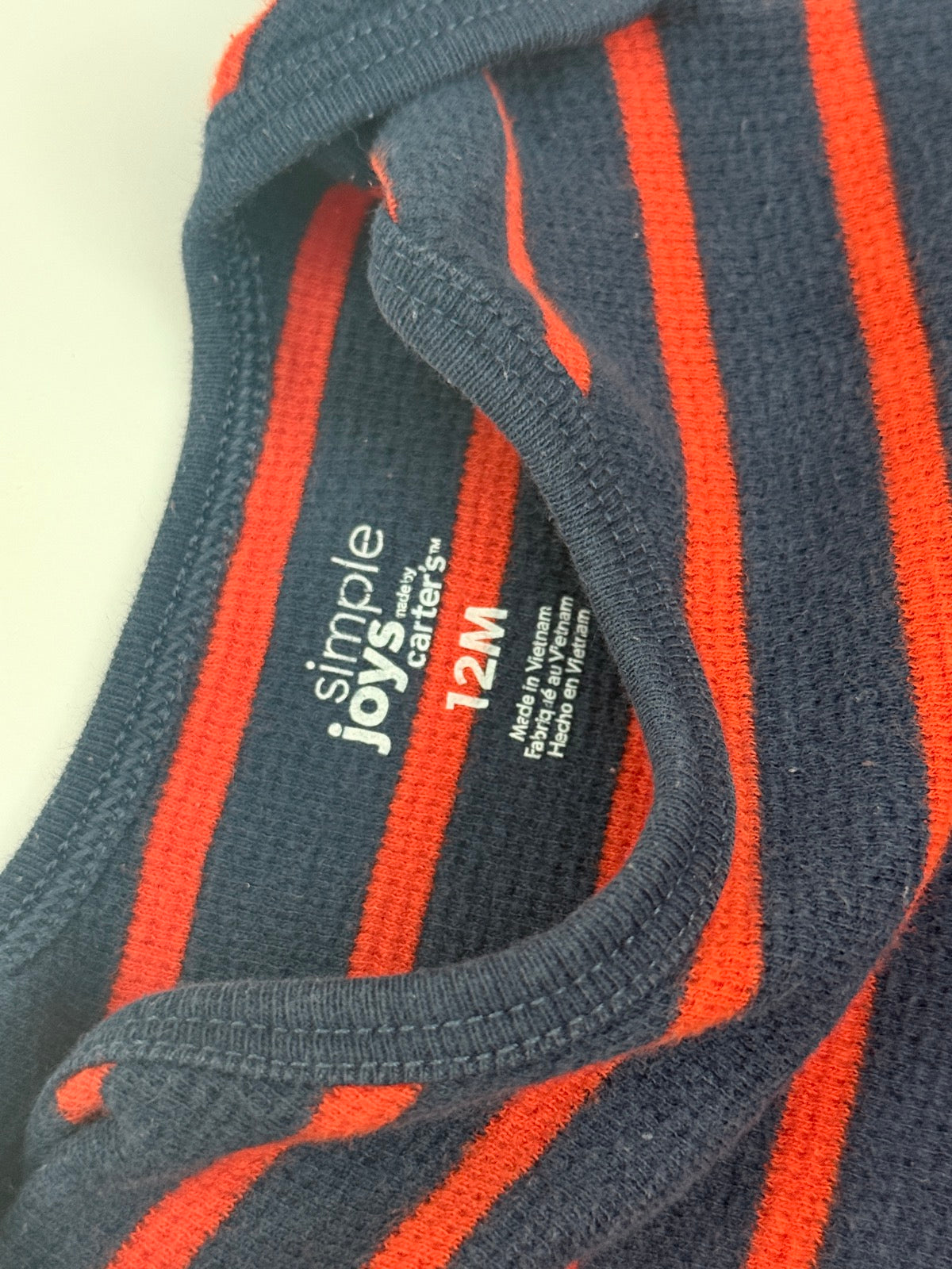 Simple Joys by Carter's Striped Bodysuit 2-Pack 12M