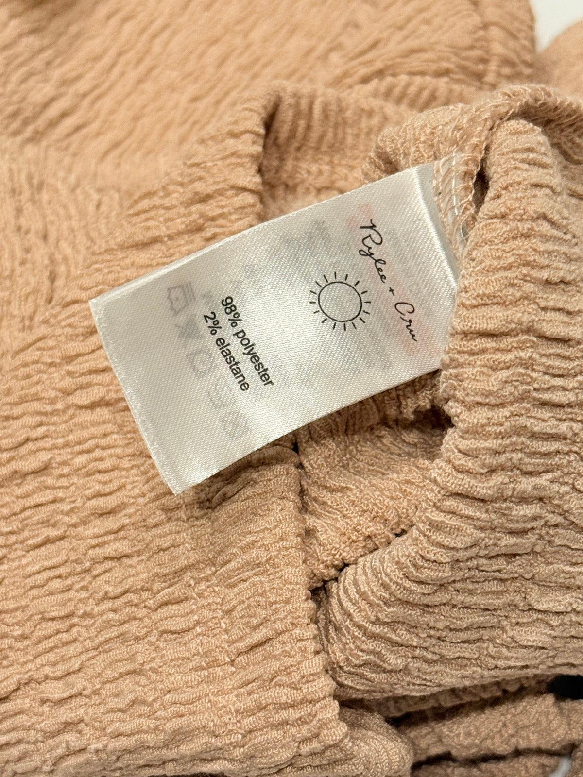 Haut à manches longues pour fille Rylee + Cru couleur Tan taille 4-5 ans