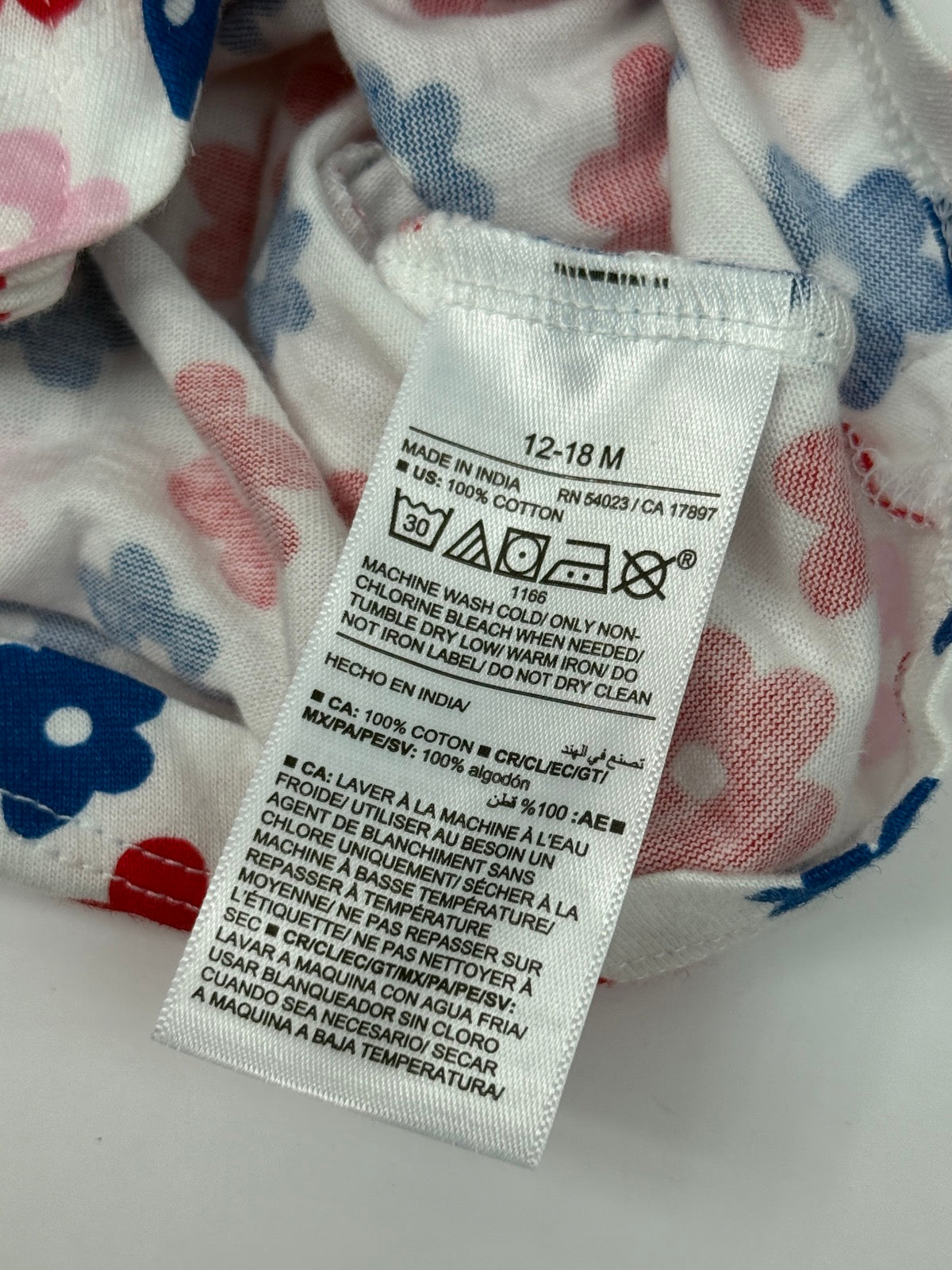 Old Navy Floral Romper 12-18M