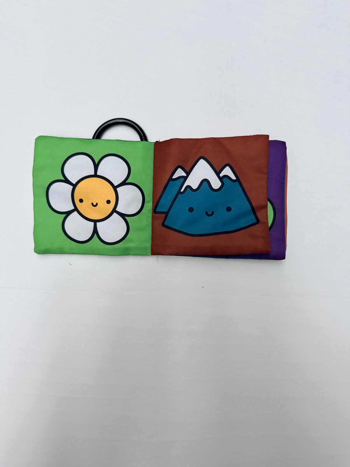Soft Cloth Quiet Book Keychain Toy