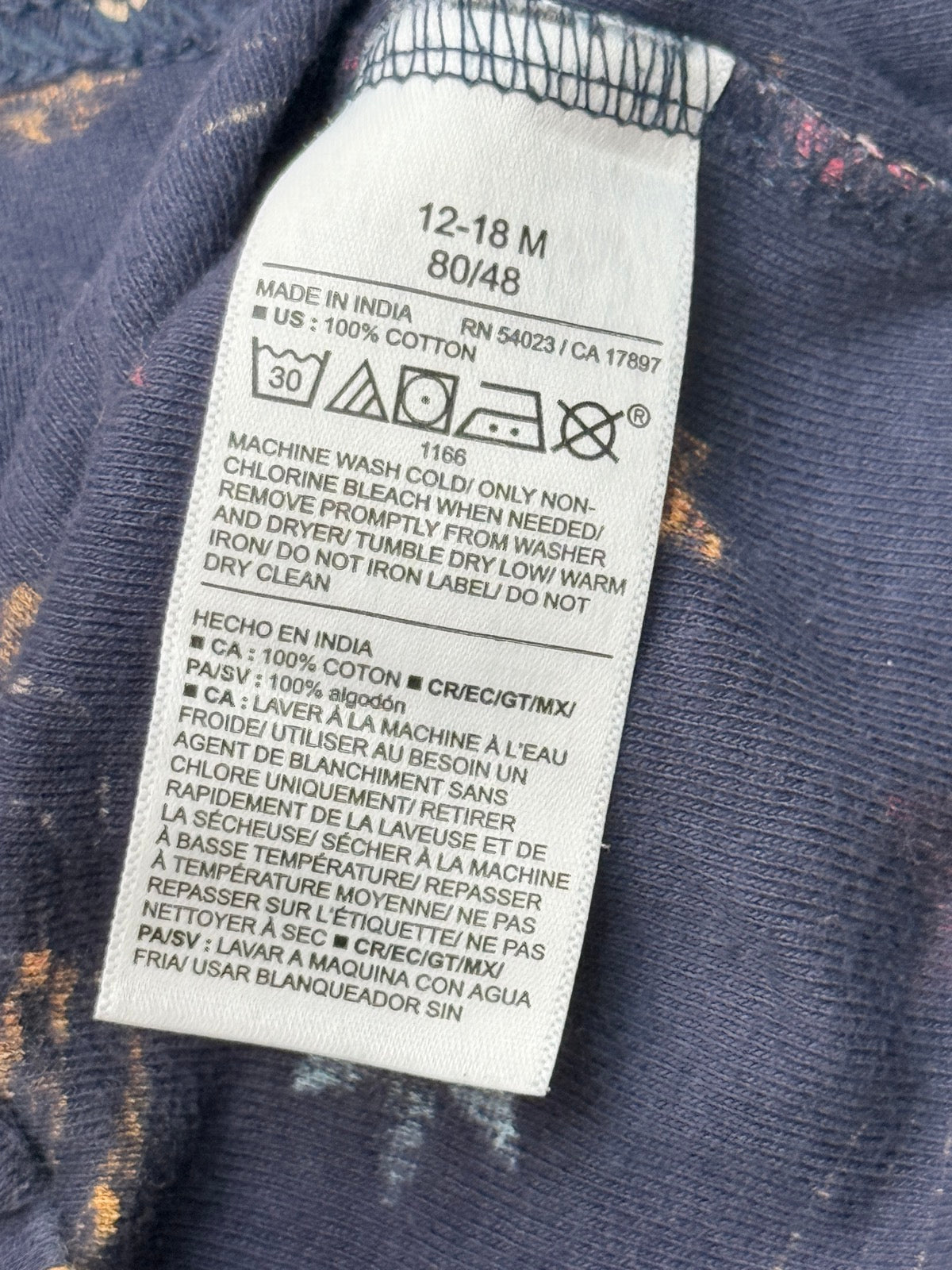 Old Navy Space Print Pajama Set 12-18M
