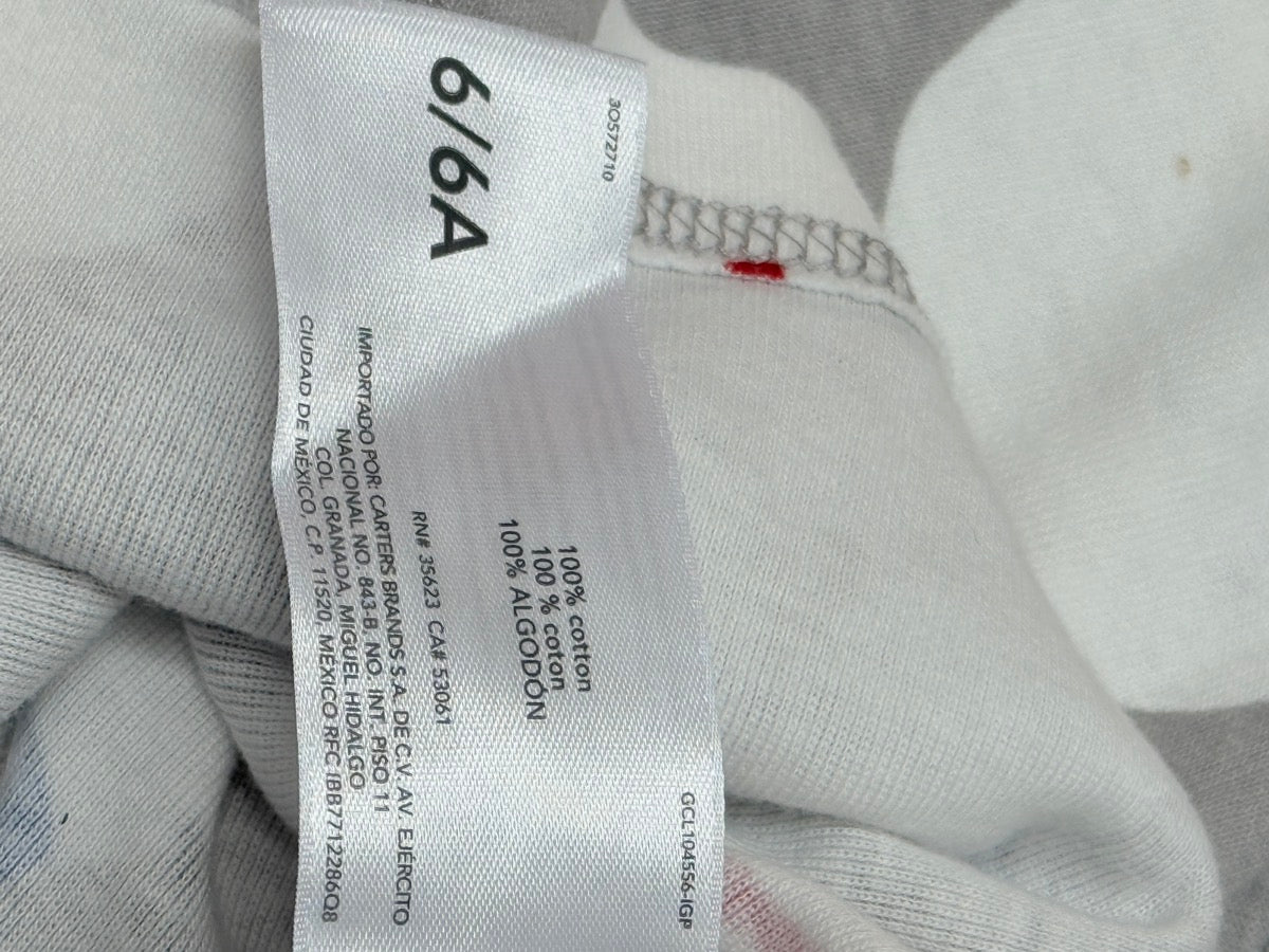 Carter's Snowman Pajama Set Size 6/6Y