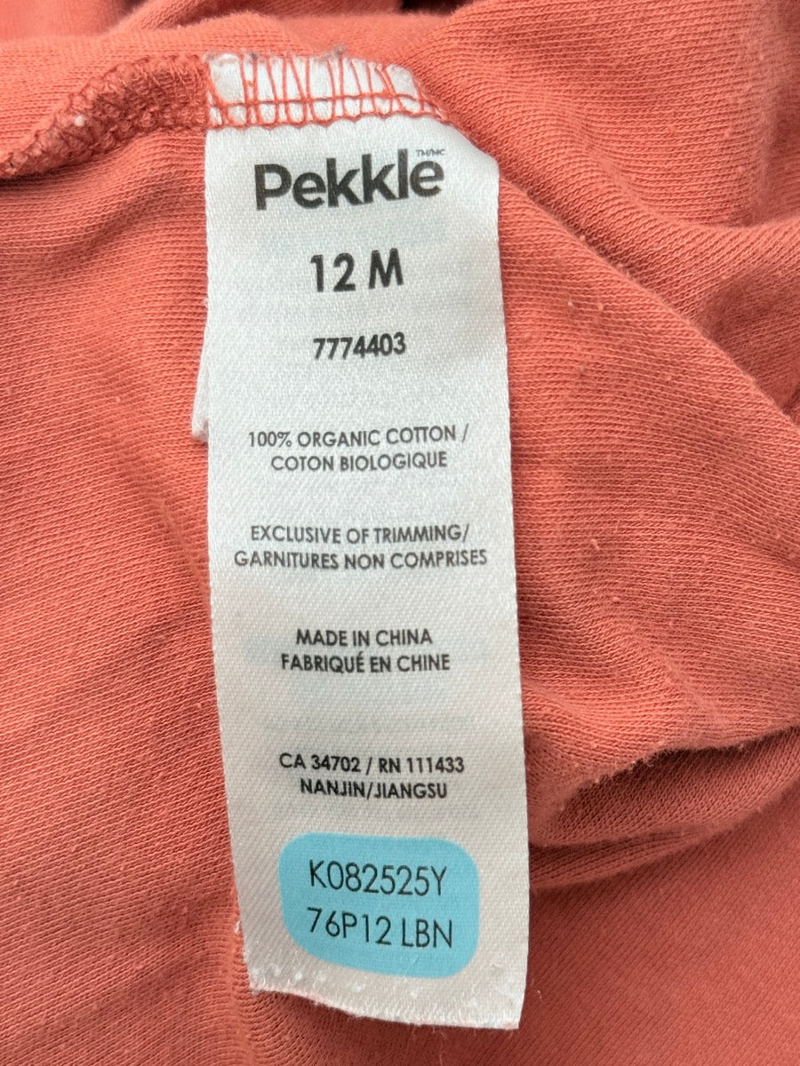Pekkle Dragon Print Footed Sleeper 12M