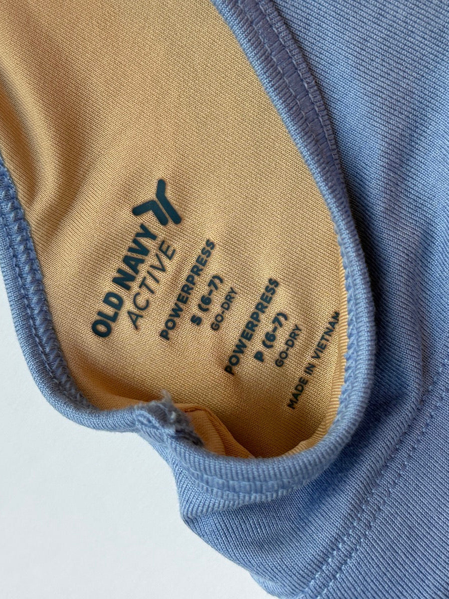 Old Navy Active Powerpress Sports Bra Size S (6-7)
