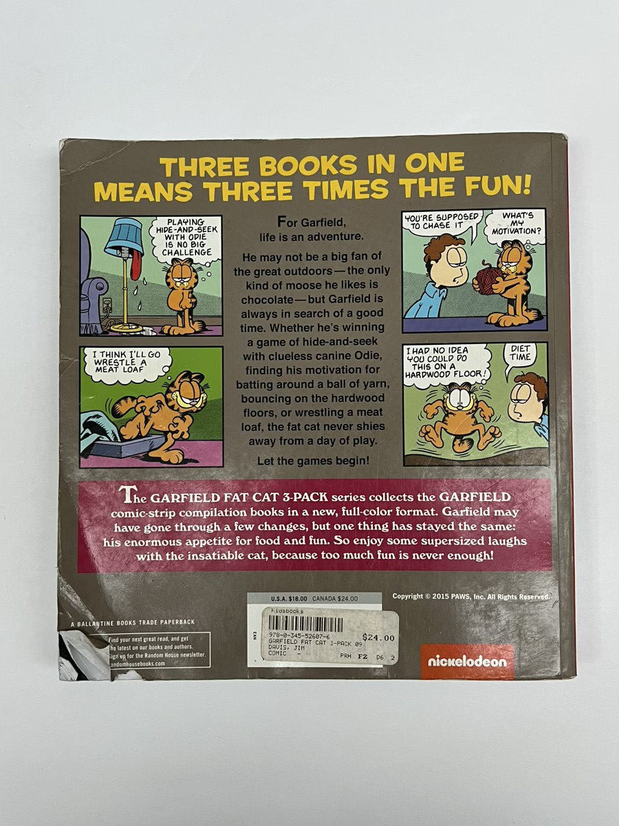 Jim Davis 3-Book Garfield Bundle