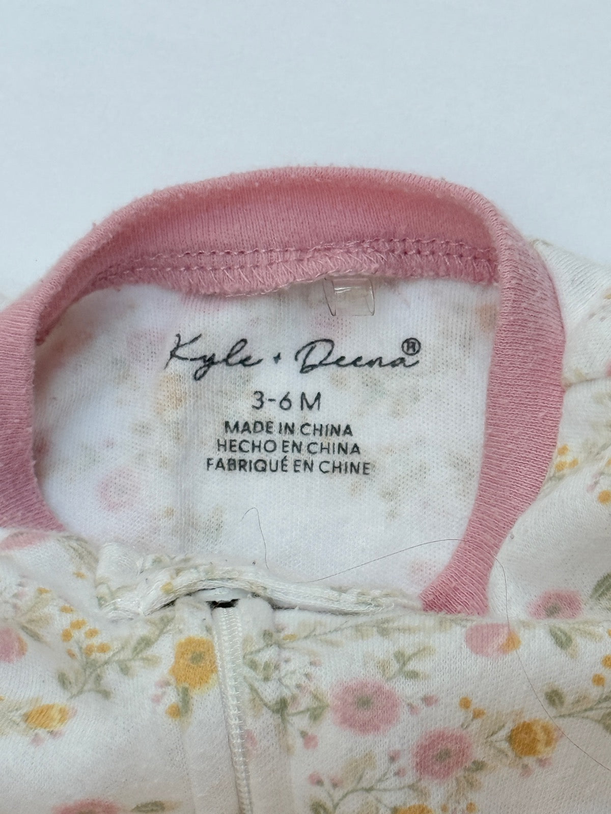 Kyle + Deena Floral Zip Sleeper 3-6M