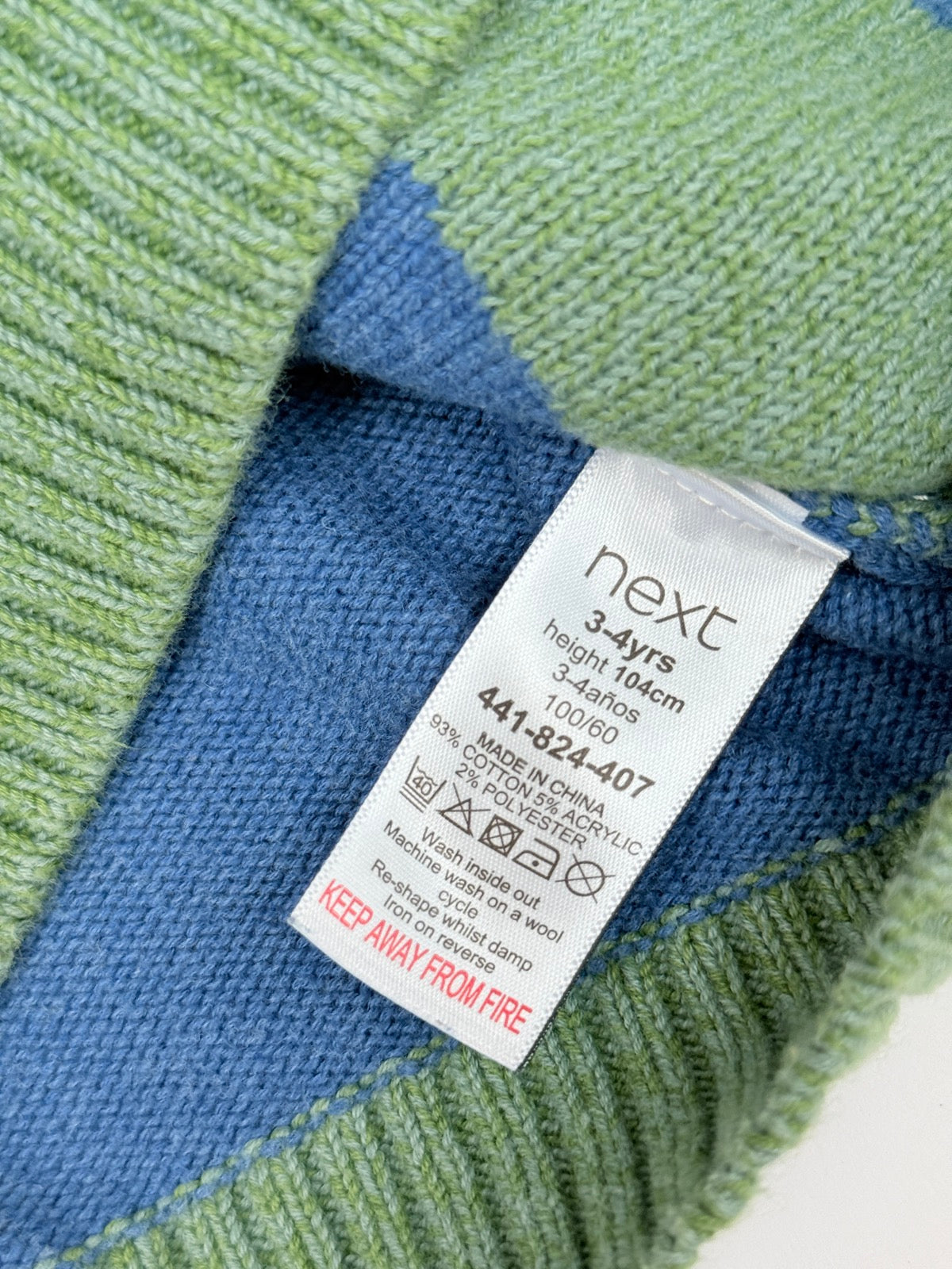 Next Crocodile Knit Sweater 3-4Y