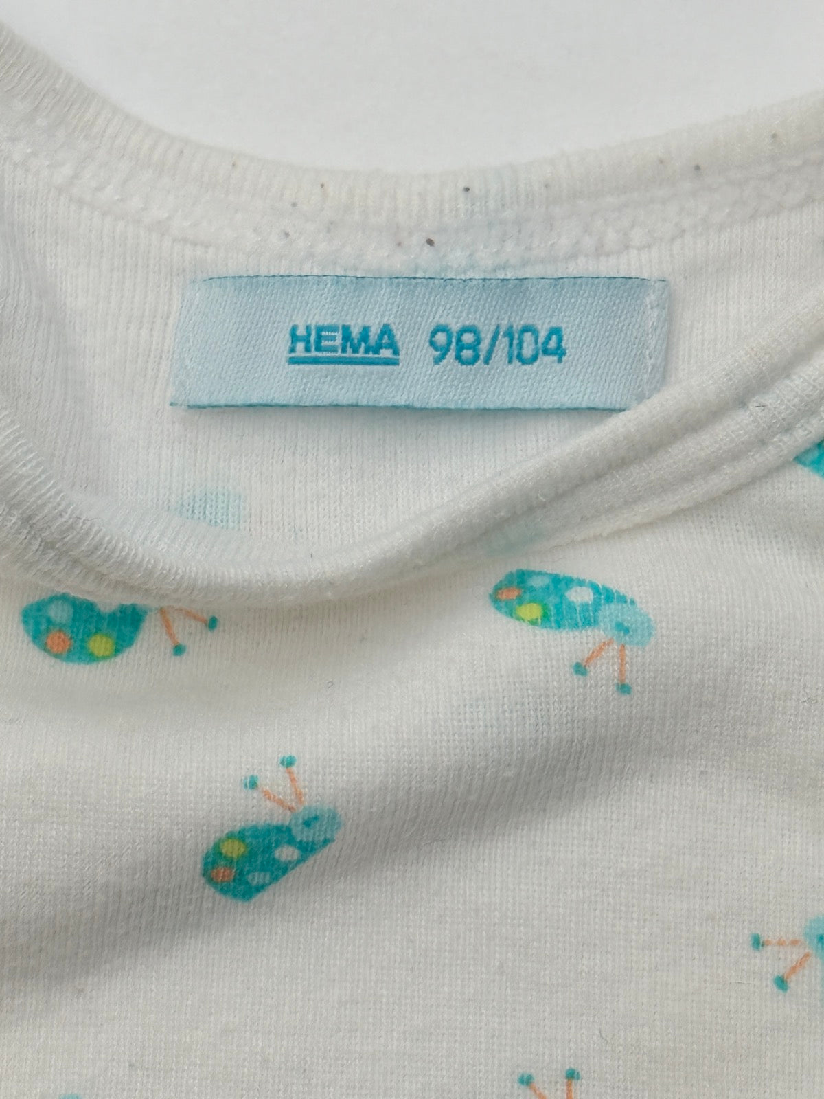 HEMA Ladybug Print Bodysuit Size 3T/4T
