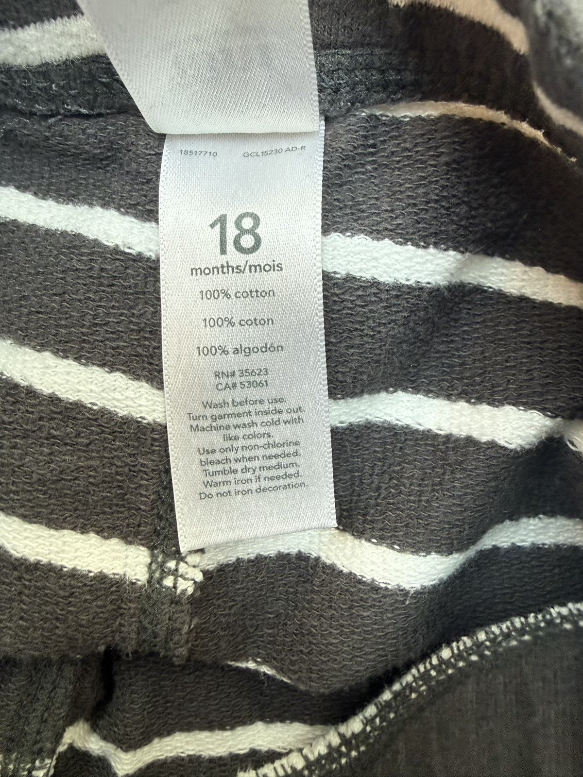 Carter's Striped Jogger Pants 18m
