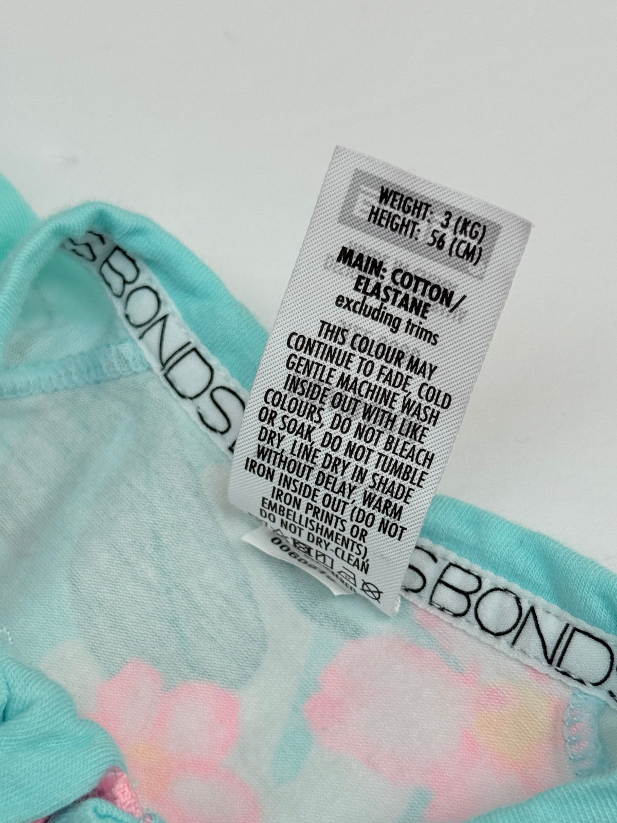 Bonds Wondersuit Tropical Floral Romper Newborn