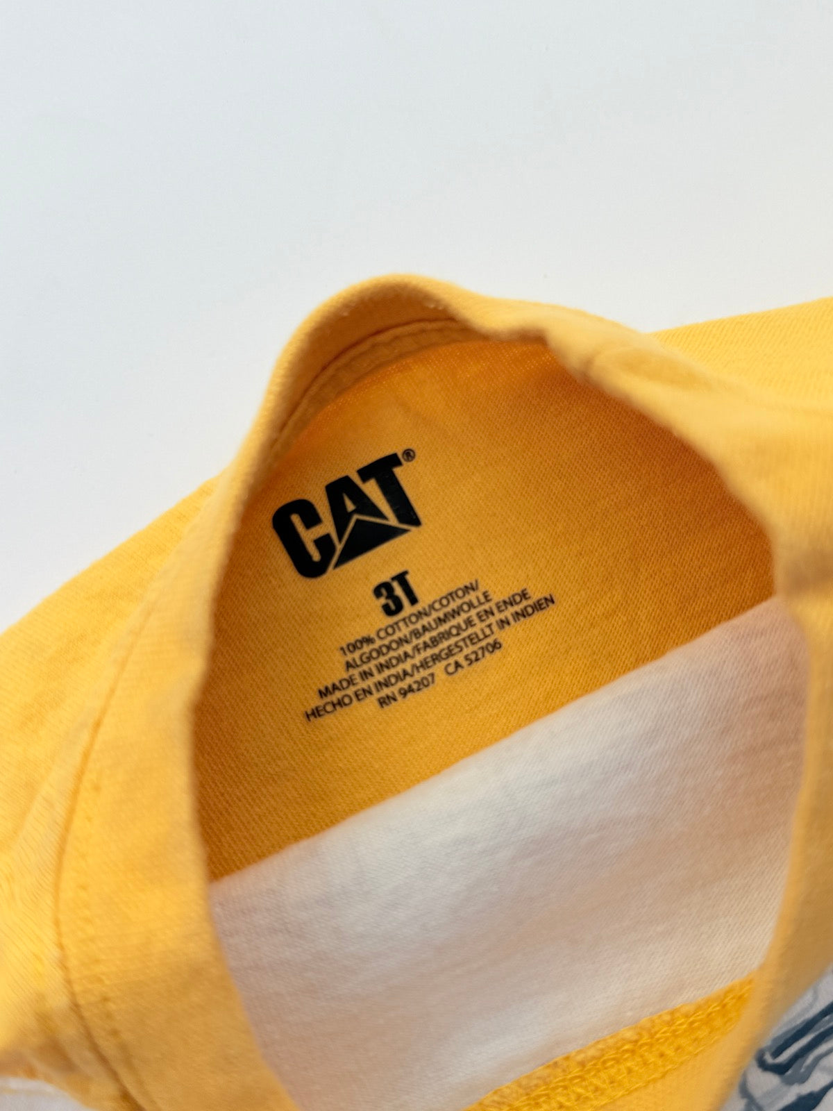 CAT Caterpillar Jackhammer Graphic T-Shirt 3T