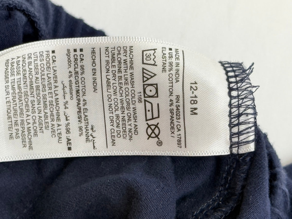 Old Navy Navy Leggings 12-18M
