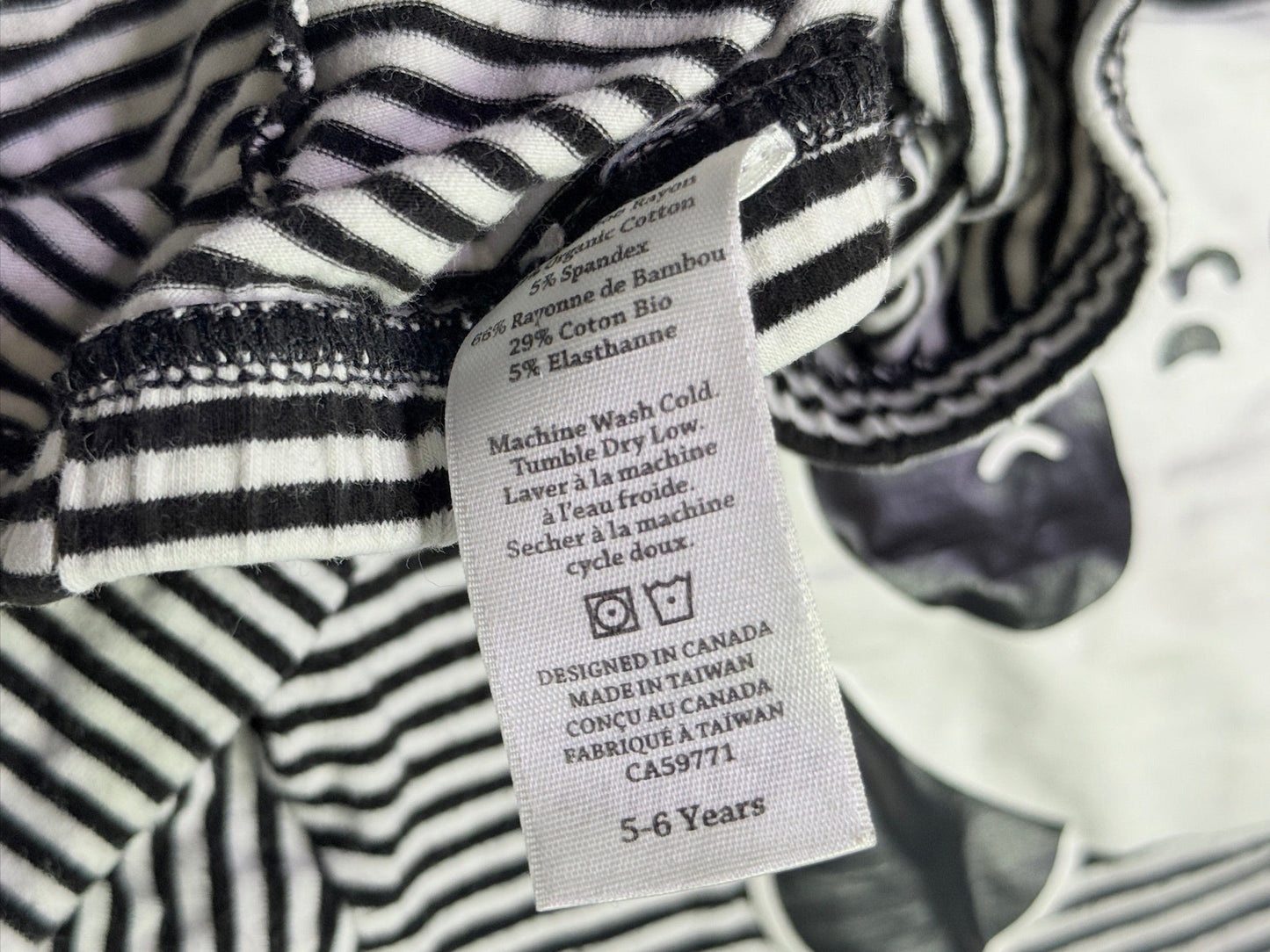 Whistle & Flute Panda 2pc Pj Set 5-6y