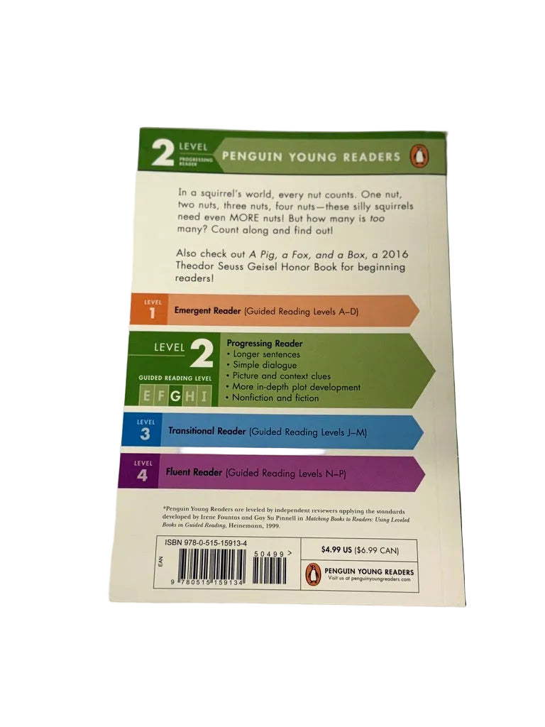 Young Readers level 2 -We Need More Nuts - Book