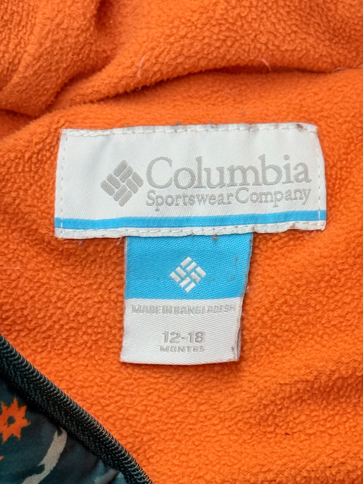 Columbia Aztec Print Hooded Snowsuit 12-18m