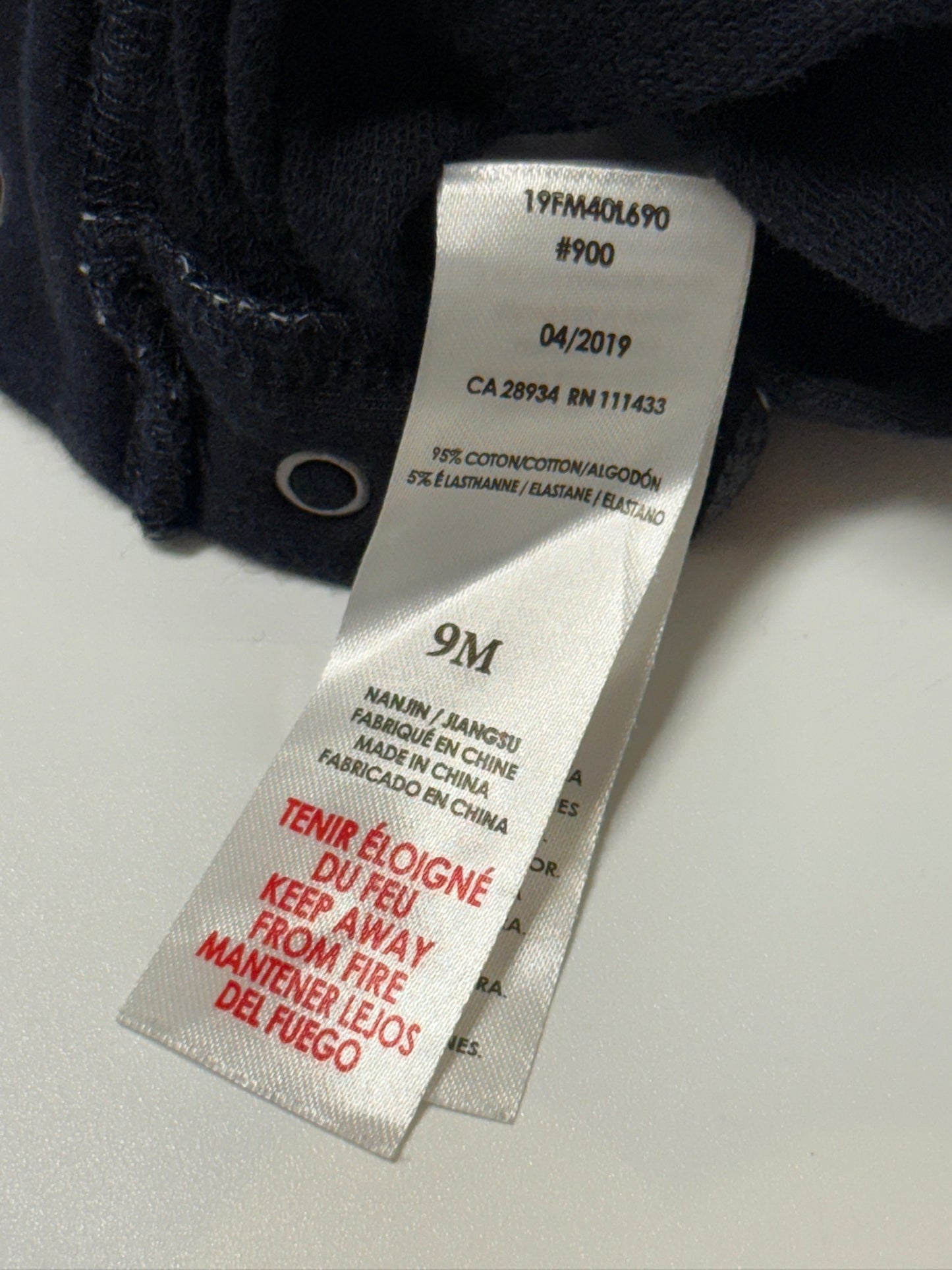 Miles the label 9m Romper